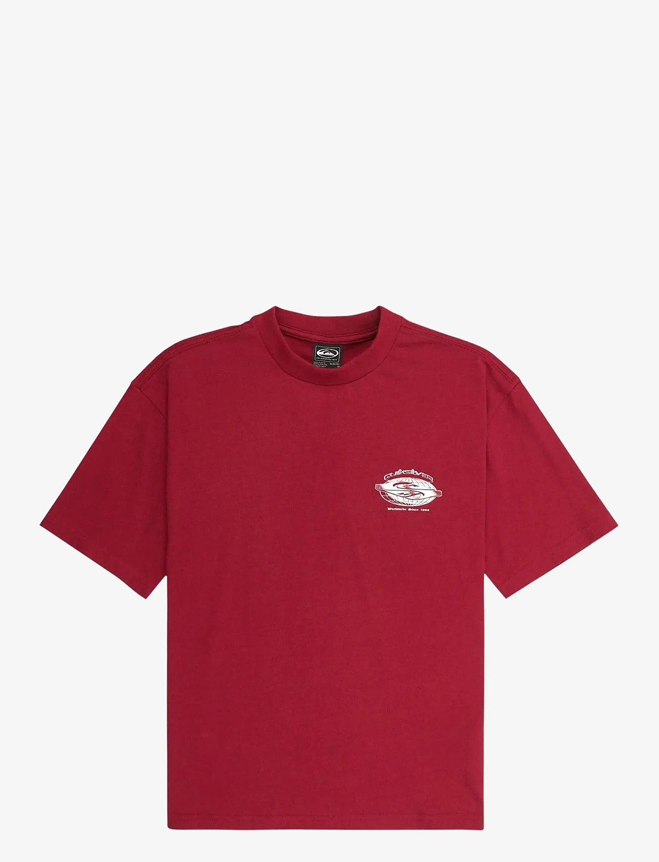 Quiksilver - MERCURY WORLDWIDE SS TEE YTH - kortærmede t-shirts - biking red - 1