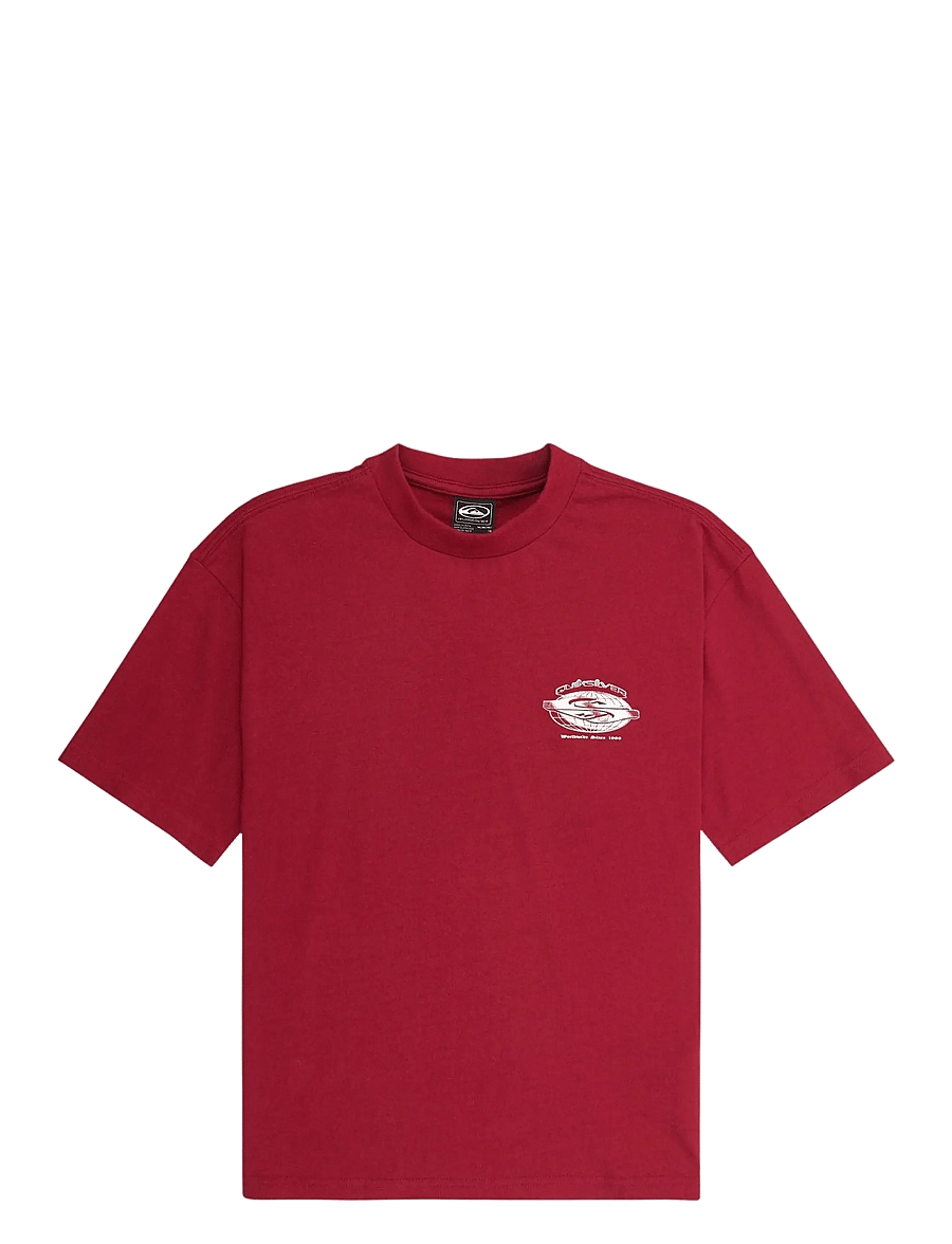 Quiksilver - MERCURY WORLDWIDE SS TEE YTH - kortärmade t-shirts - biking red - 1