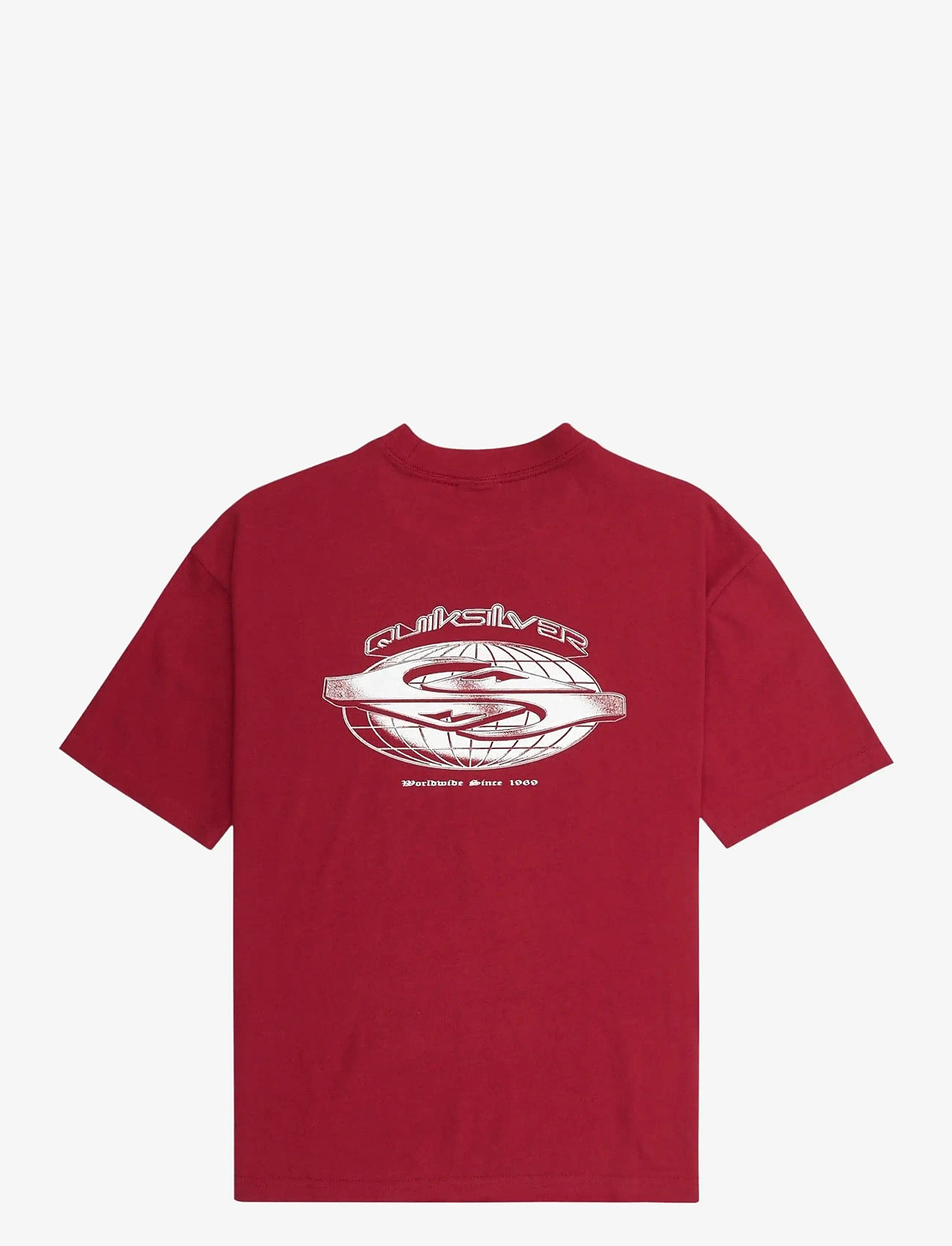 Quiksilver - MERCURY WORLDWIDE SS TEE YTH - kortærmede t-shirts - biking red - 2