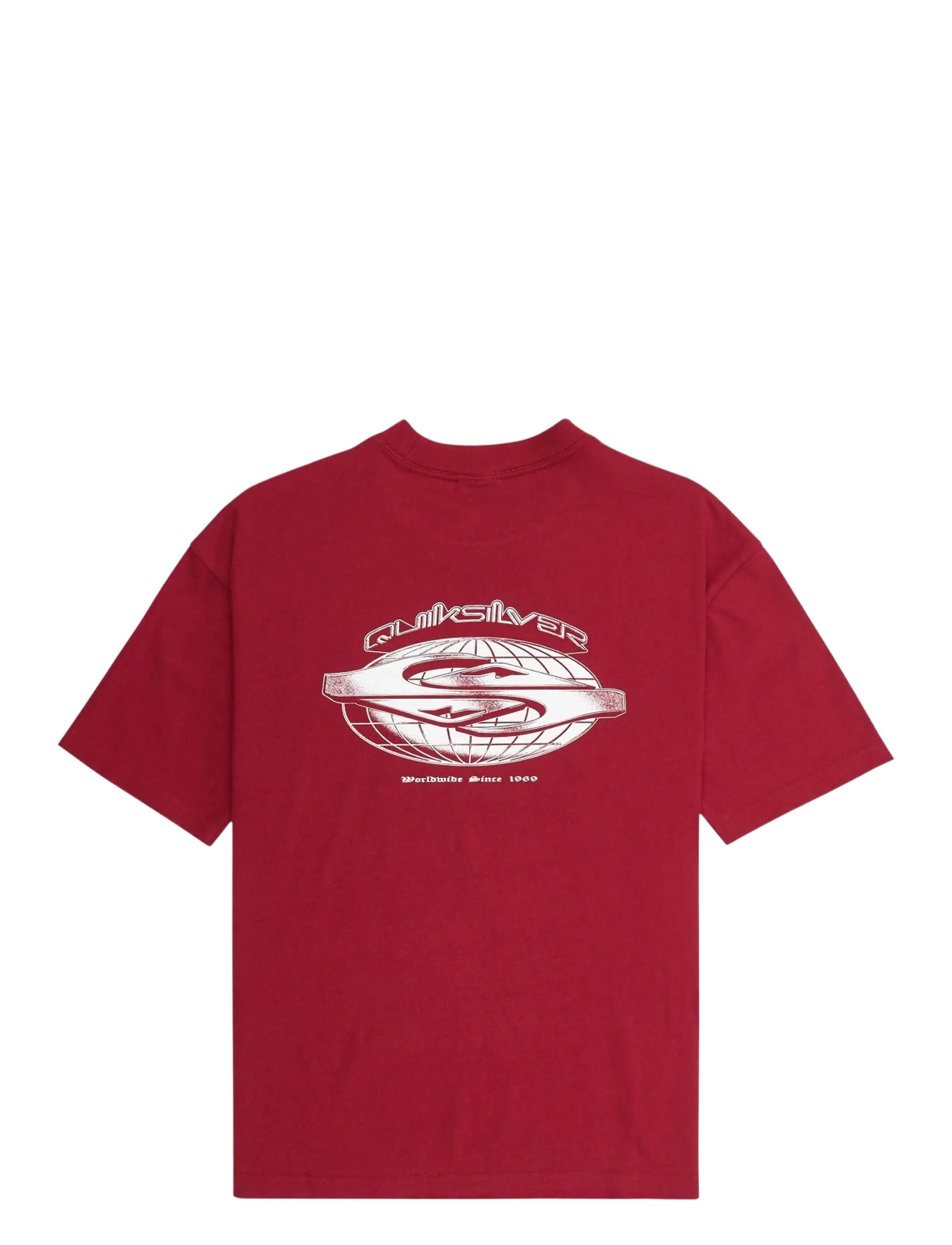 Quiksilver - MERCURY WORLDWIDE SS TEE YTH - short-sleeved t-shirts - biking red - 2