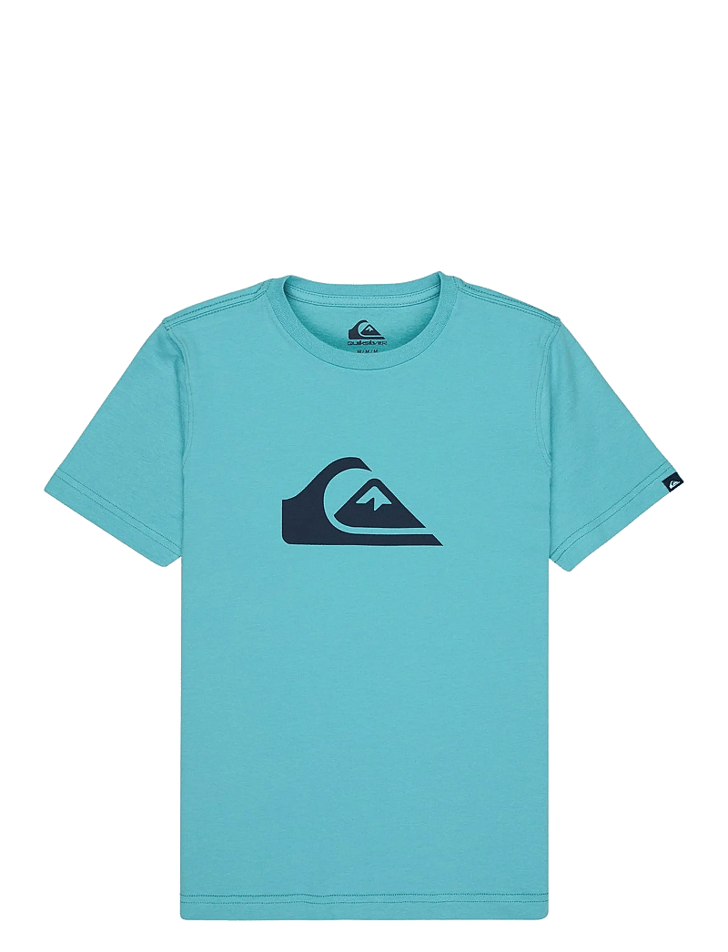 Quiksilver - EV COMP LOGO SS YOUTH - kortærmede t-shirts - aqua - 1