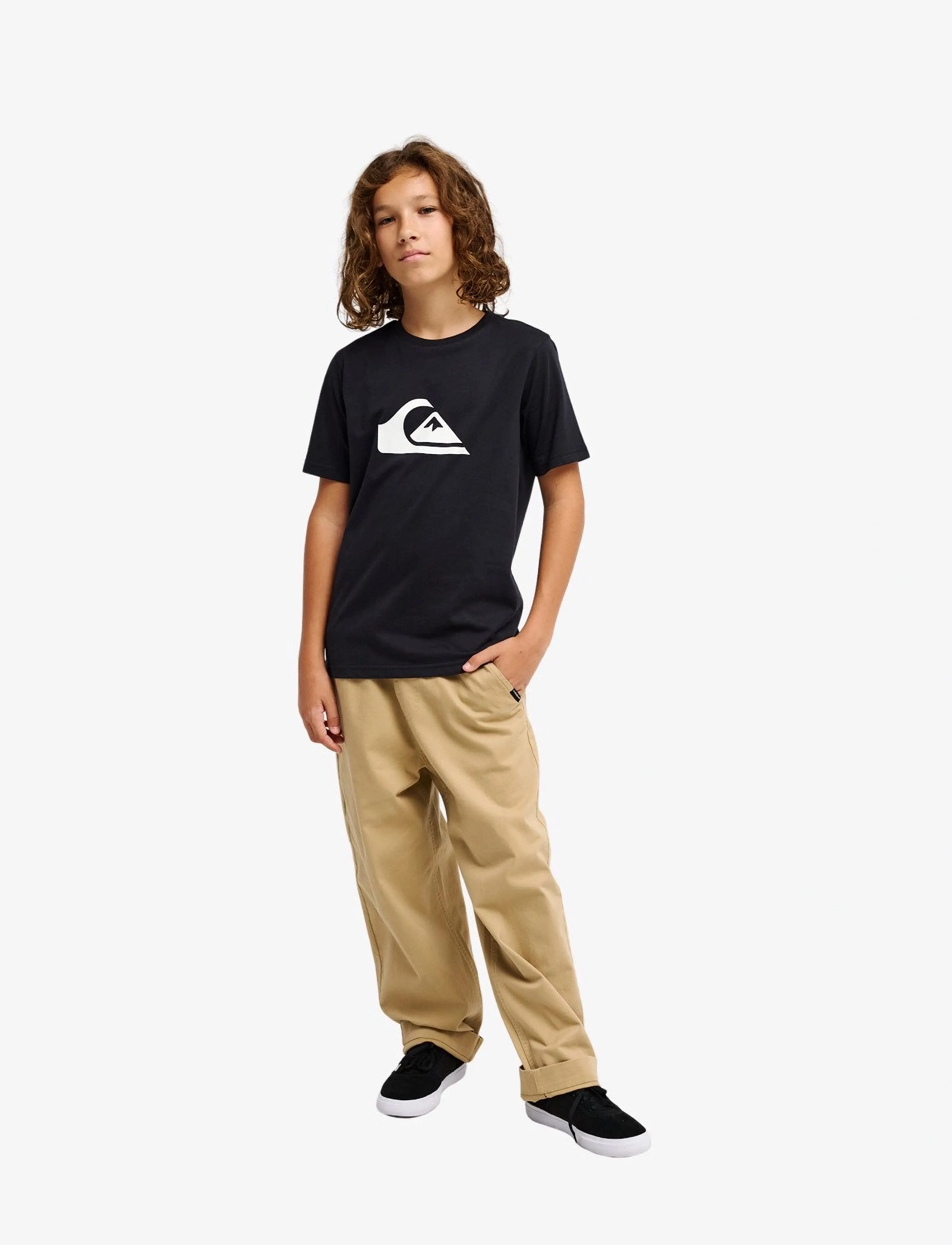 Quiksilver - EV COMP LOGO SS YOUTH - kurzärmelige - black - 4