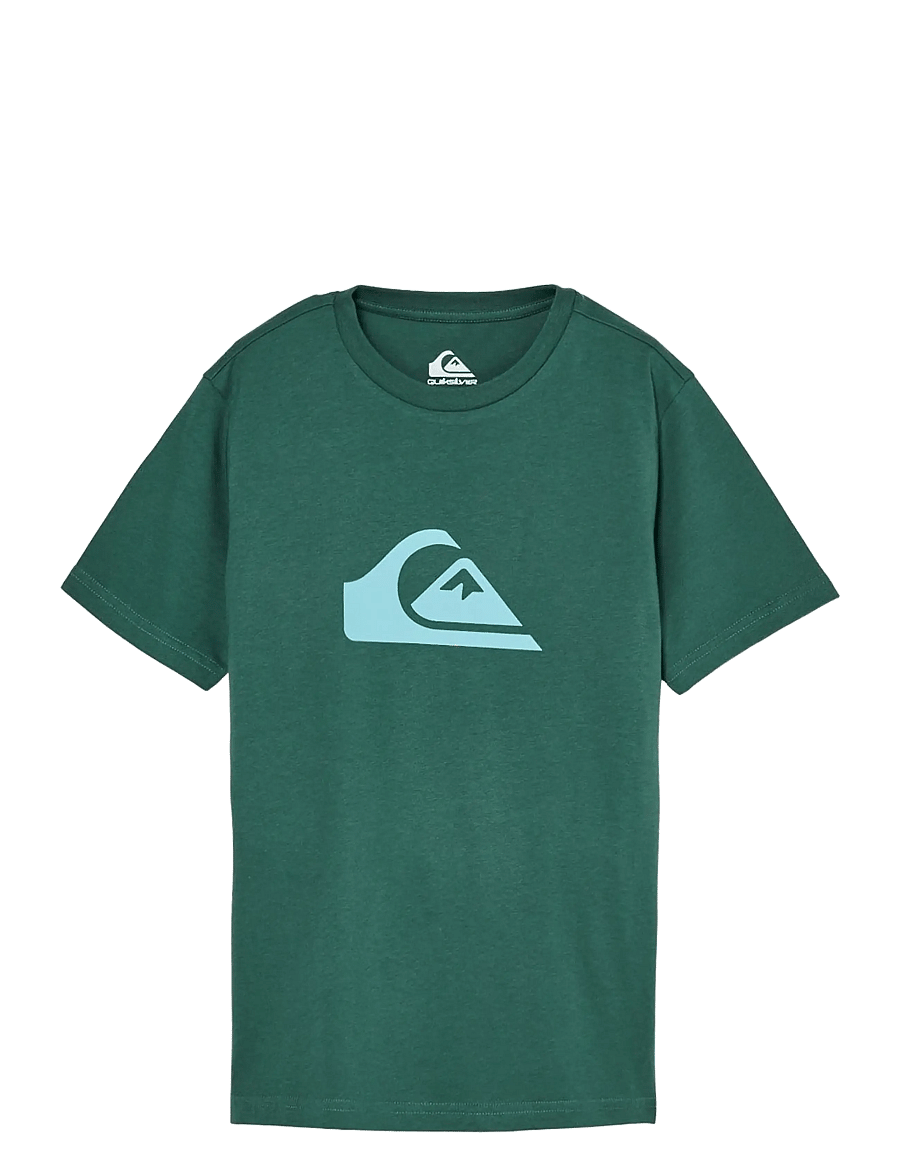 Quiksilver - EV COMP LOGO SS YOUTH - kortärmade t-shirts - forest - 1