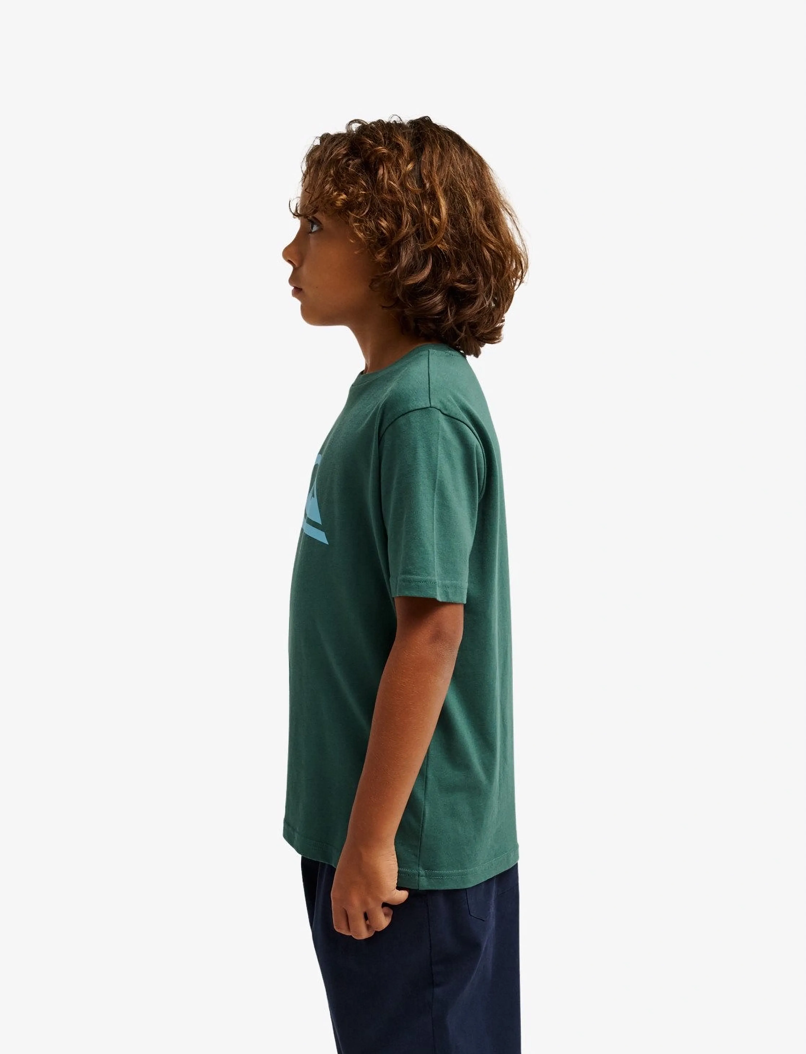Quiksilver - EV COMP LOGO SS YOUTH - kortärmade t-shirts - forest - 5
