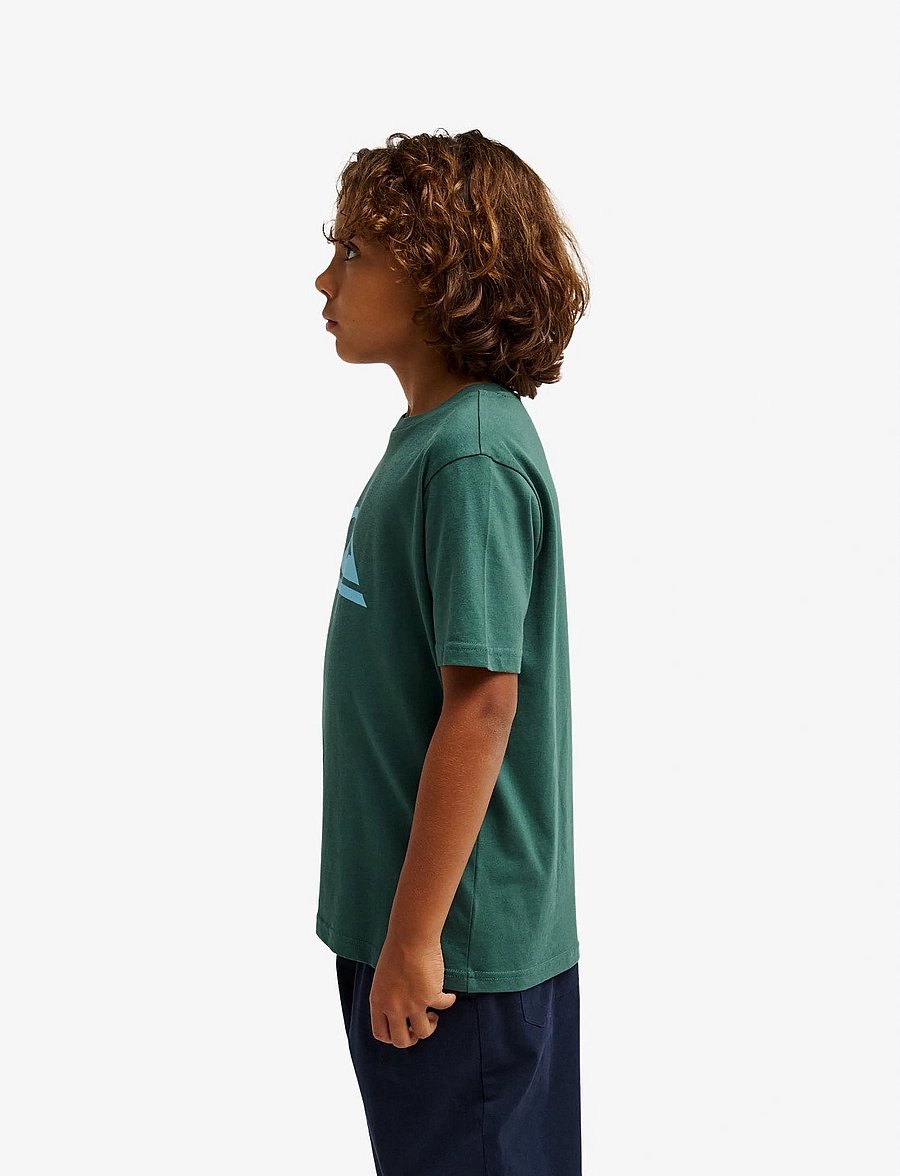 Quiksilver - EV COMP LOGO SS YOUTH - kortärmade t-shirts - forest - 5