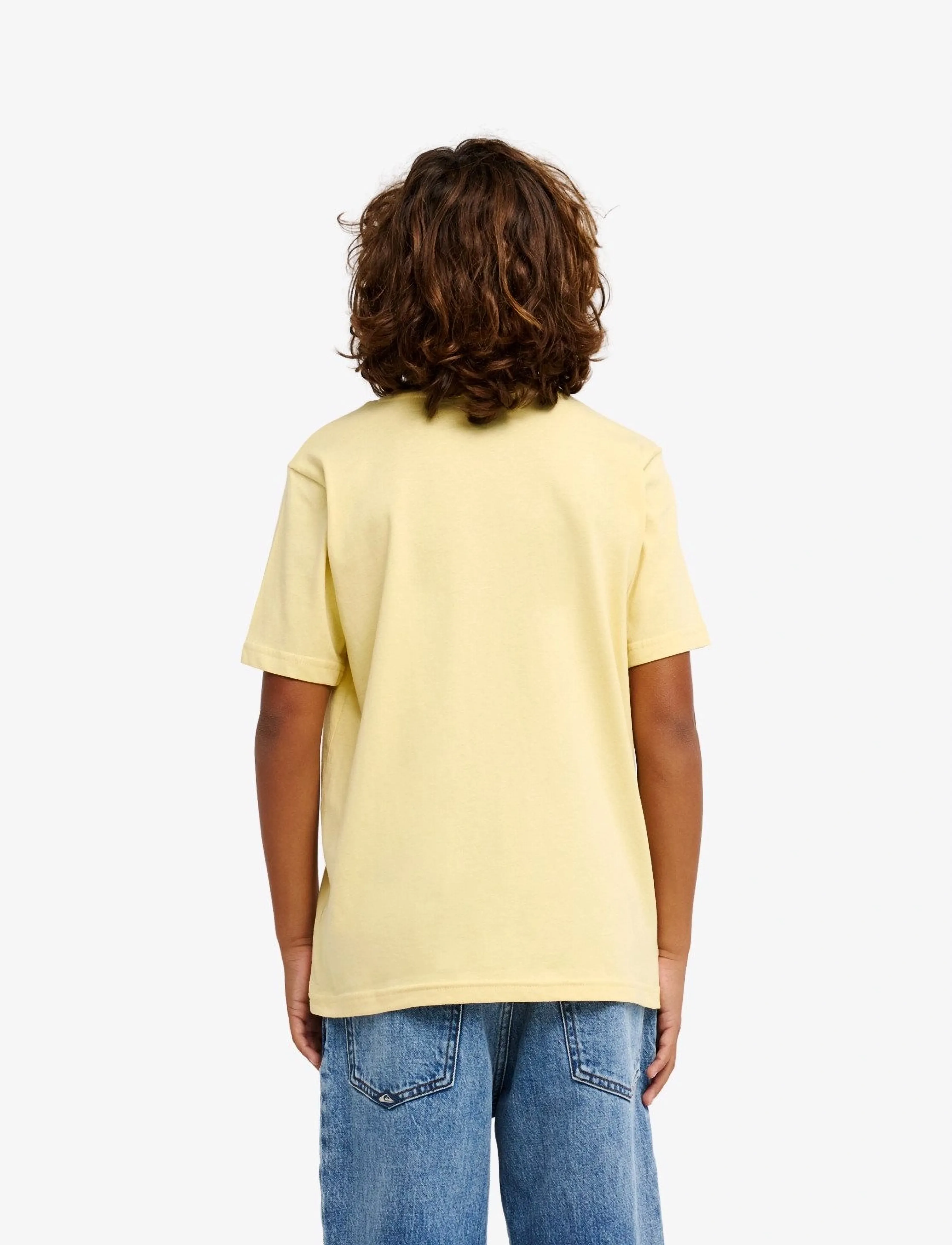 Quiksilver - EV COMP LOGO SS YOUTH - kurzärmelige - straw - 3