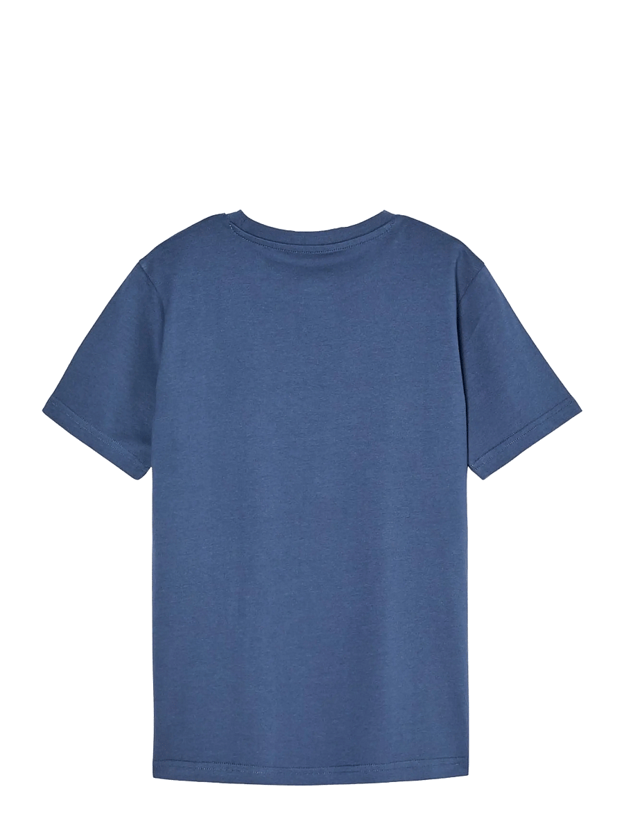 Quiksilver - EV COMP LOGO SS YOUTH - kortärmade t-shirts - vintage indigo - 2