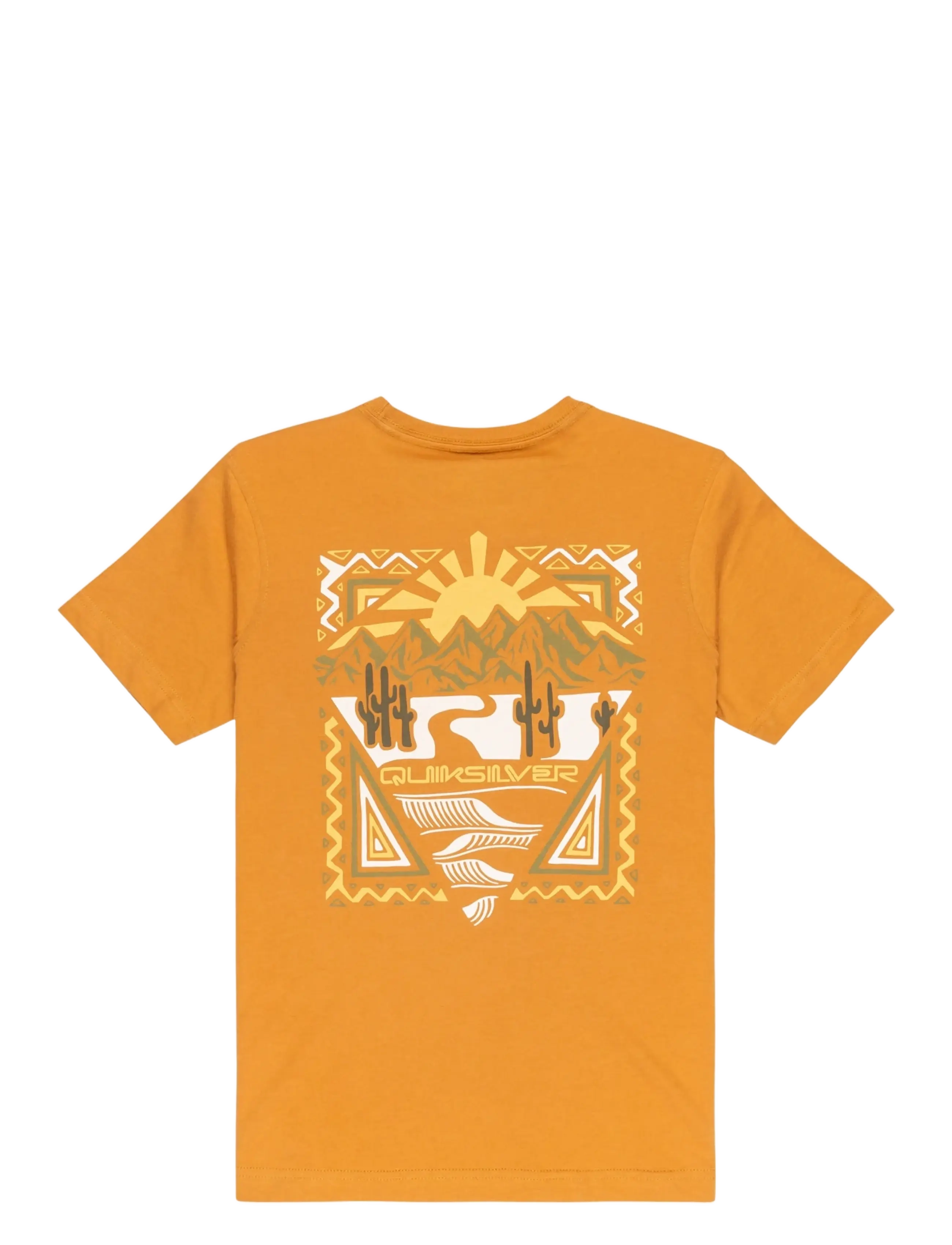 Quiksilver - EV DESERT WAVES SS YOUTH - marškinėliai trumpomis rankovėmis - almond - 2