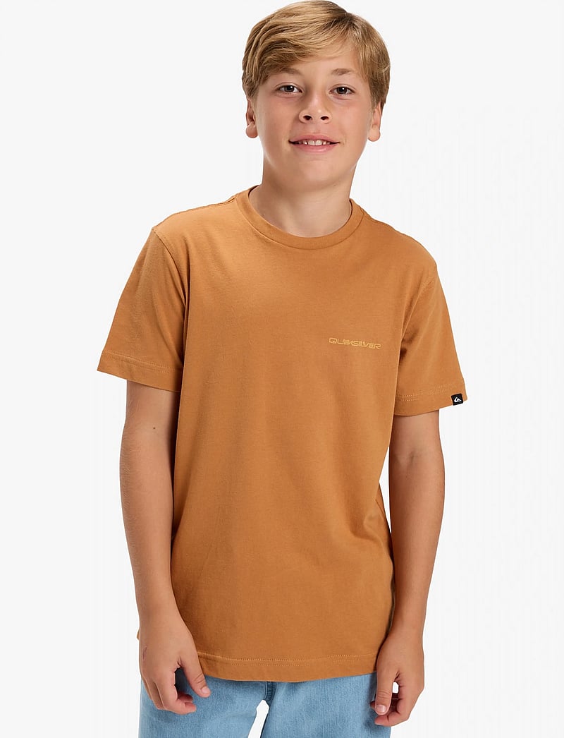 Quiksilver - EV DESERT WAVES SS YOUTH - t-shirts à manches courtes - almond - 0