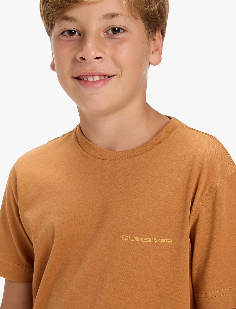 Quiksilver - EV DESERT WAVES SS YOUTH - t-shirts à manches courtes - almond - 5
