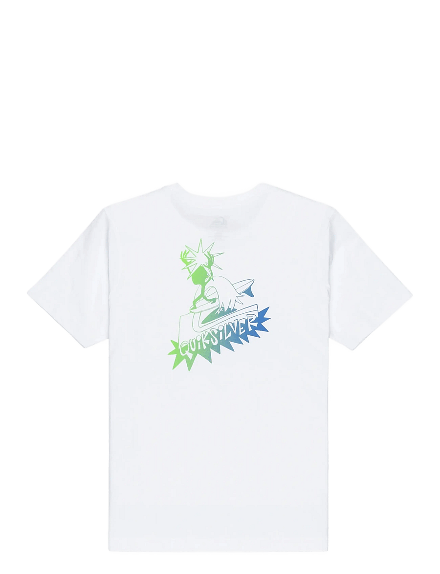 Quiksilver - EV STAR RIDE SS YOUTH - t-shirts à manches courtes - white - 2