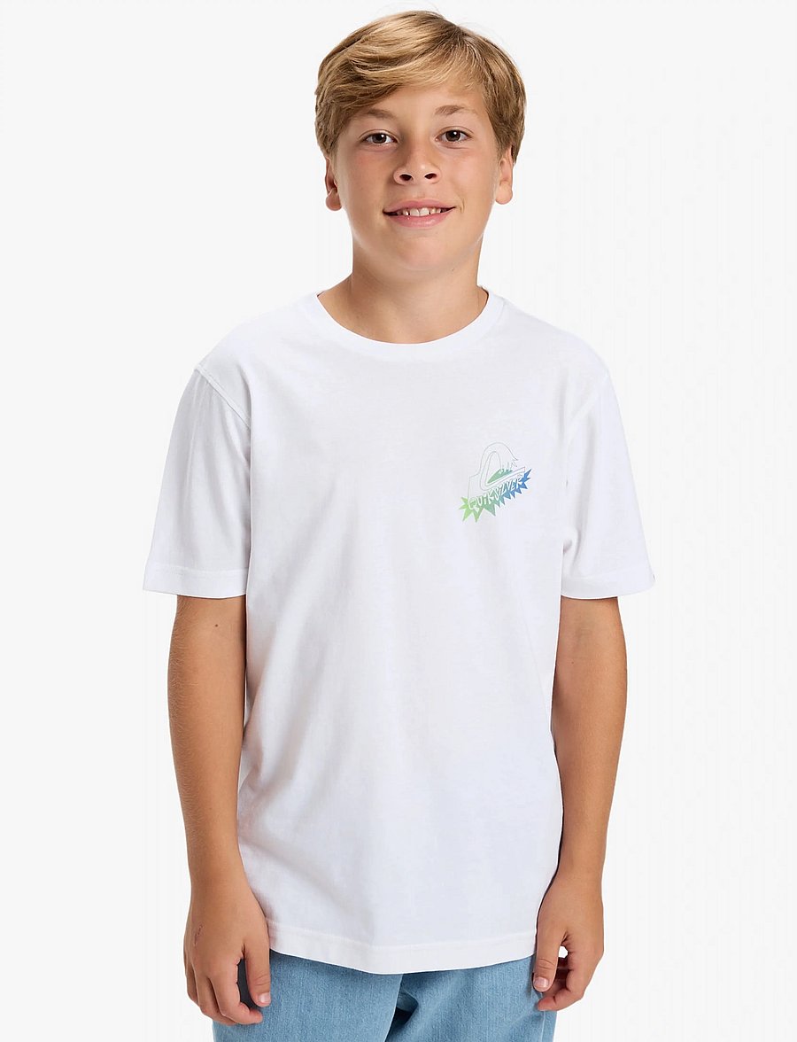 Quiksilver - EV STAR RIDE SS YOUTH - t-shirts à manches courtes - white - 0