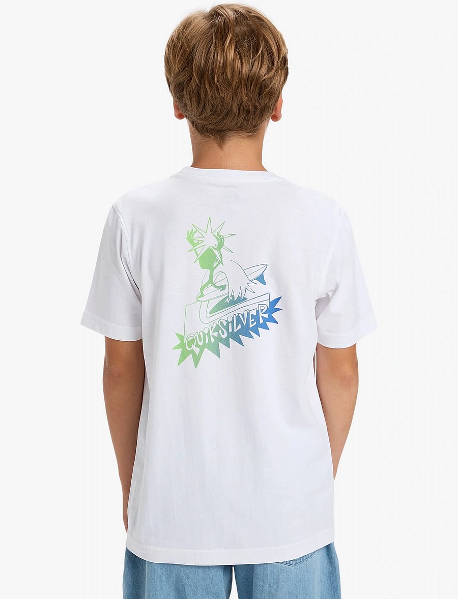 Quiksilver - EV STAR RIDE SS YOUTH - t-shirts à manches courtes - white - 3