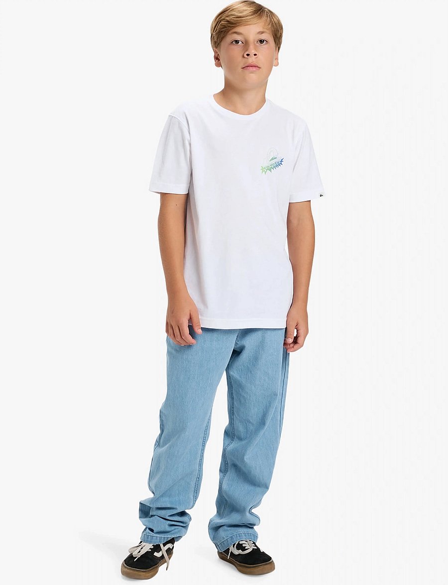 Quiksilver - EV STAR RIDE SS YOUTH - t-shirts à manches courtes - white - 4