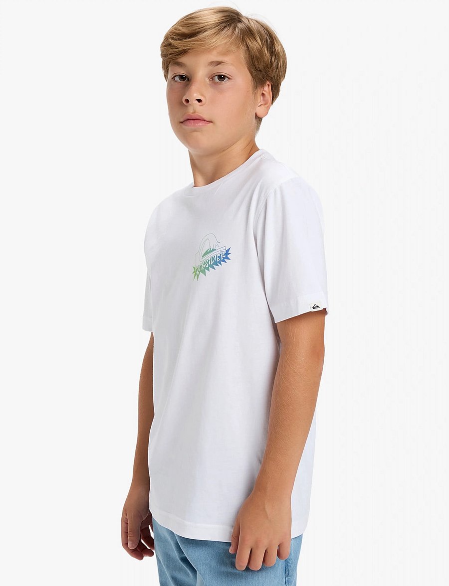 Quiksilver - EV STAR RIDE SS YOUTH - t-shirts à manches courtes - white - 5