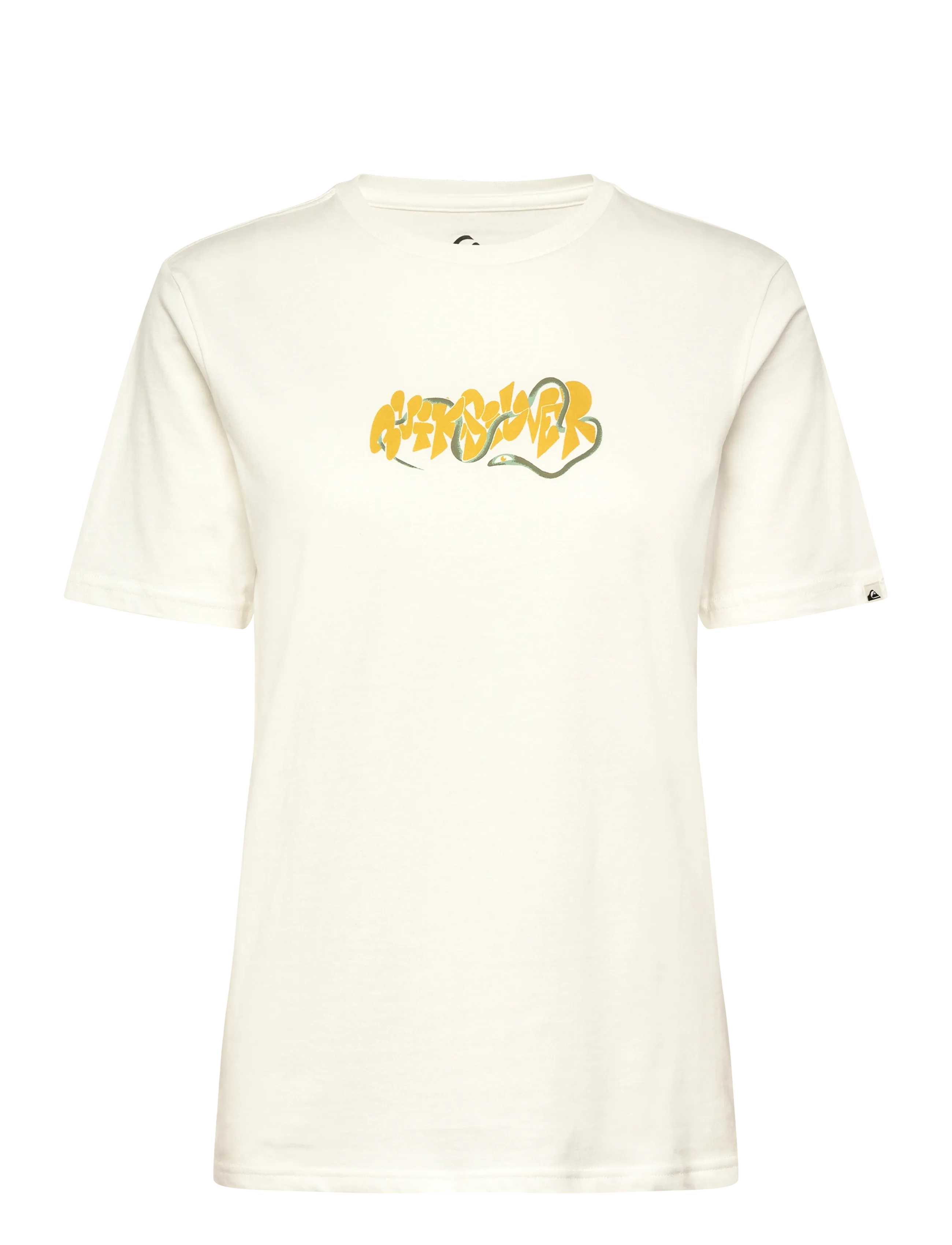 Quiksilver EVO BLOOMSDAY SS YOUTH - Made With Care - SNOW WHITE / white