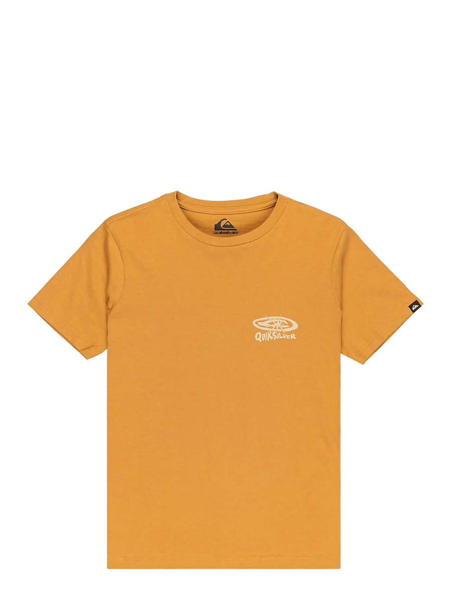 Quiksilver - HW SNAKY WAYS SS YOUTH - lühikeste varrukatega t-särgid - almond - 1