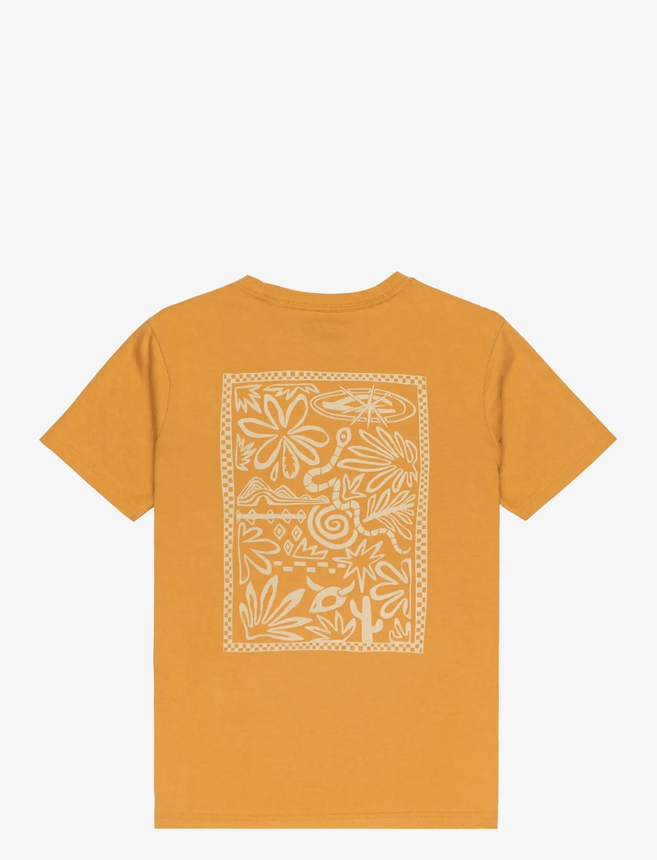 Quiksilver - HW SNAKY WAYS SS YOUTH - kortærmede t-shirts - almond - 2