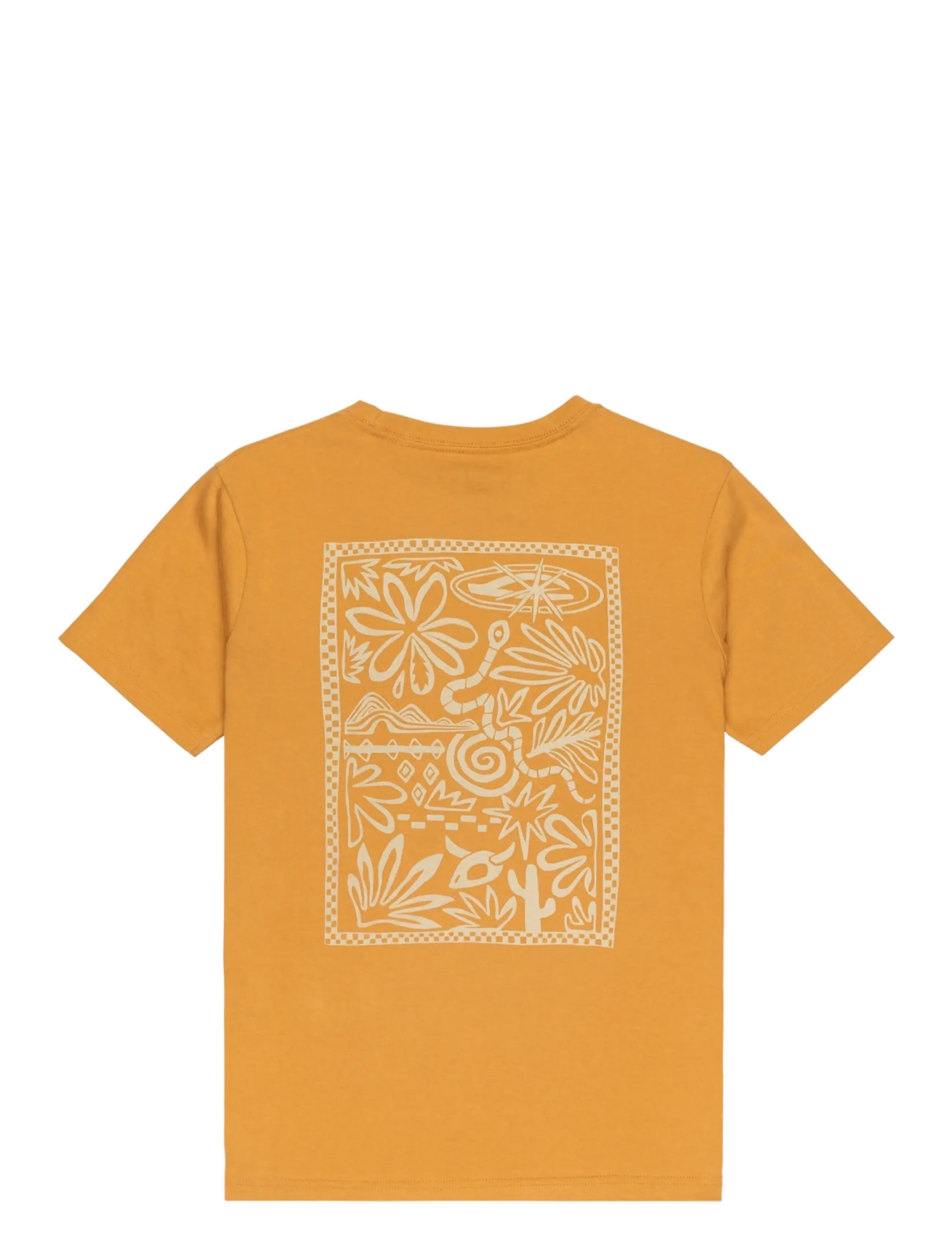 Quiksilver - HW SNAKY WAYS SS YOUTH - lühikeste varrukatega t-särgid - almond - 2