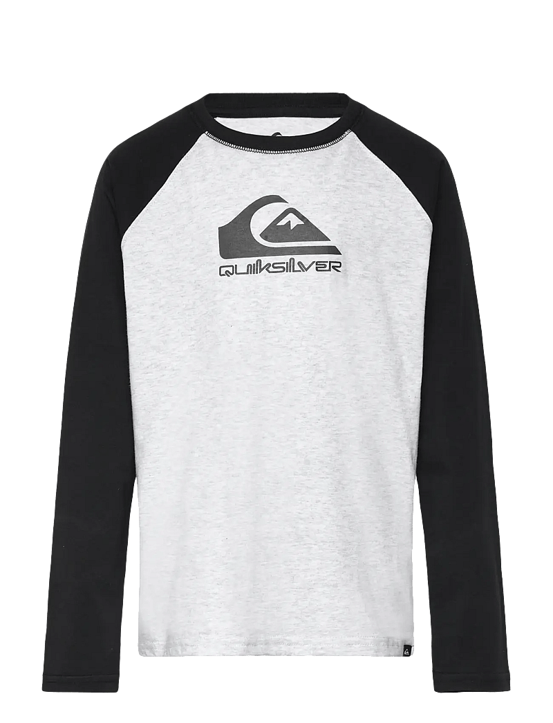 Quiksilver - EV OMNI LOGO RAGLAN LS YTH - pikkade varrukatega t-särgid - athletic heather - 1