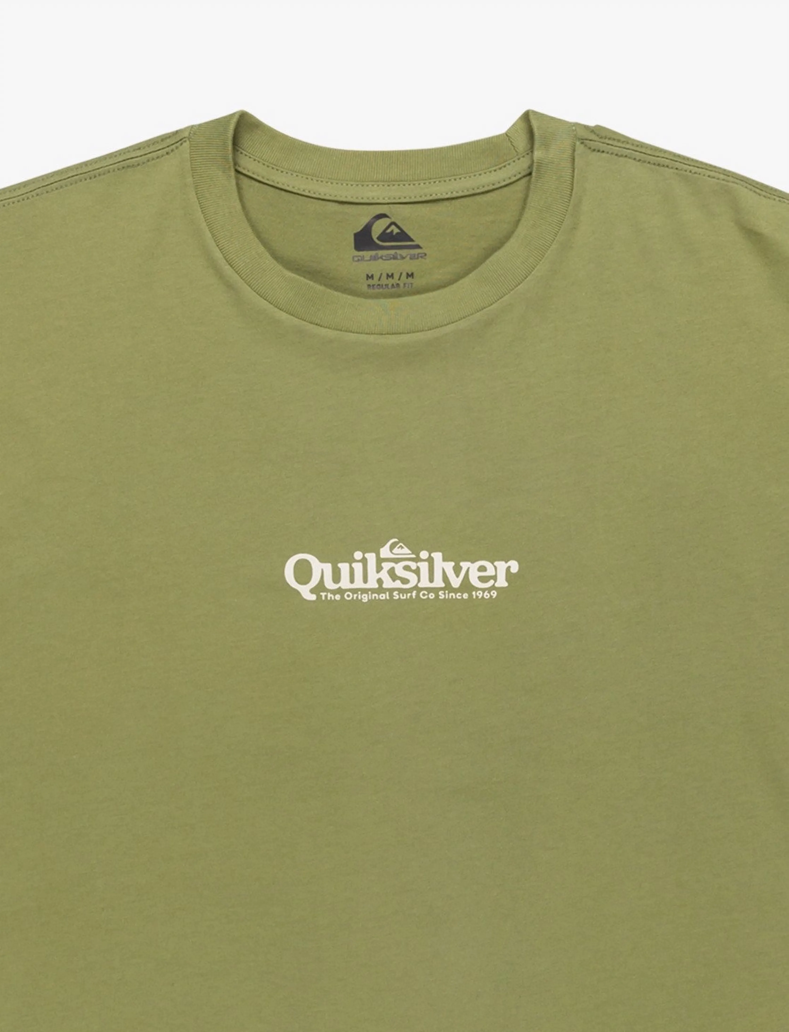 Quiksilver - EV FINELINE SS YOUTH - t-krekli ar īsām piedurknēm - loden green - 2