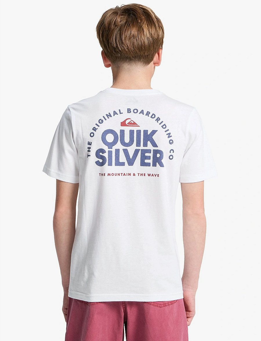 Quiksilver - FUNDAMENTAL RIDE SS - sportoberteile - white - 3