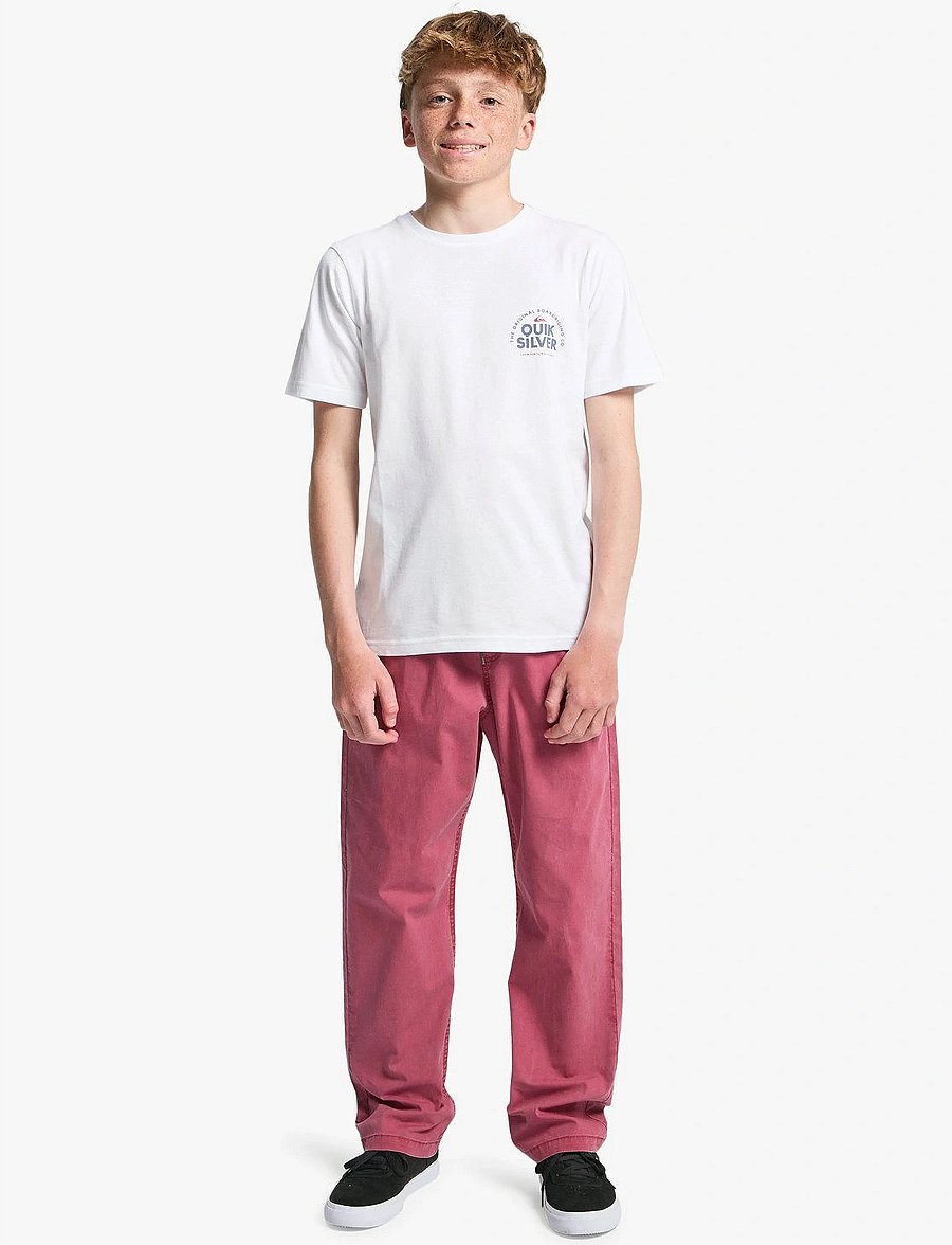 Quiksilver - FUNDAMENTAL RIDE SS - sportoberteile - white - 4