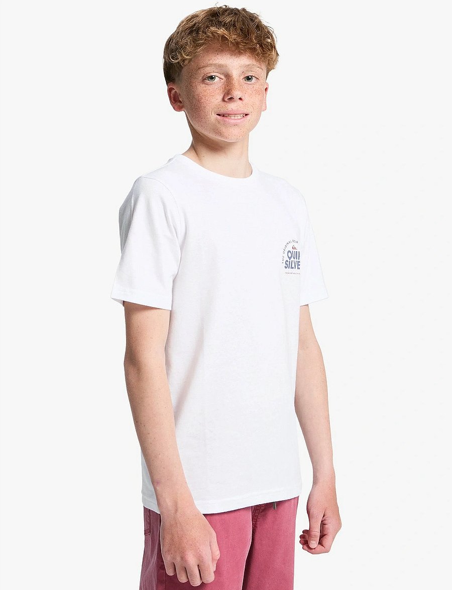 Quiksilver - FUNDAMENTAL RIDE SS - sportoberteile - white - 5