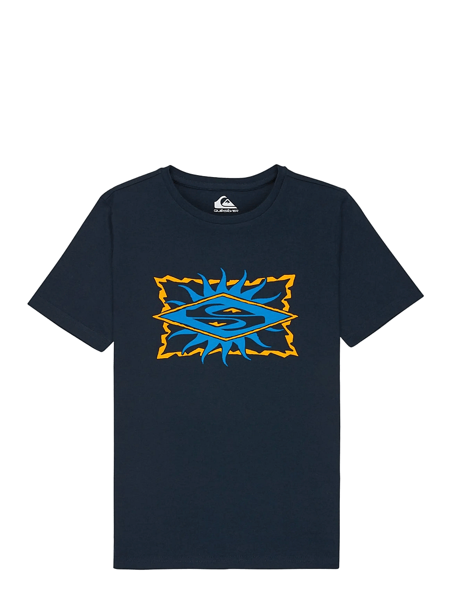 Quiksilver - STARFISH STAMP SS - t-shirts - dark navy - 0