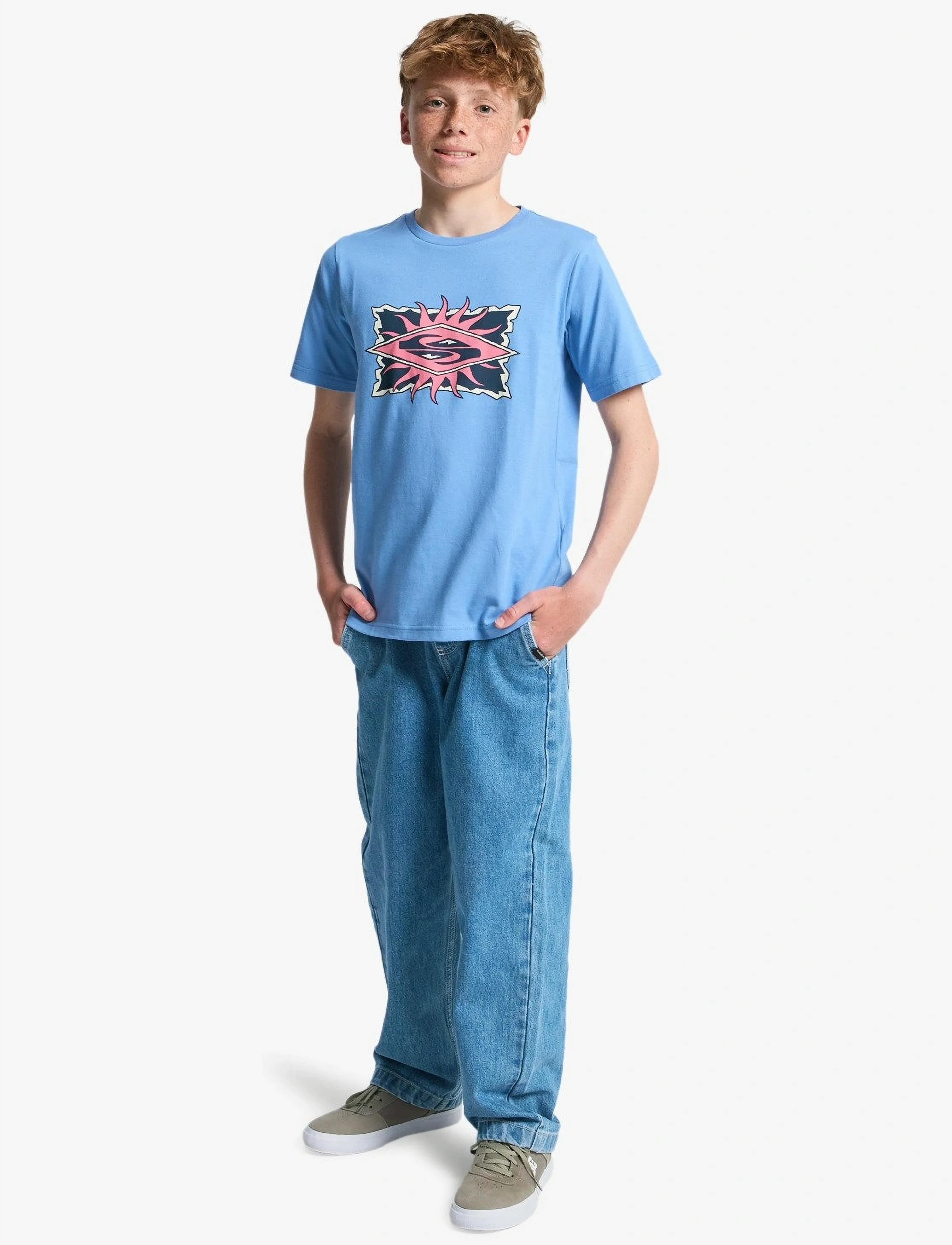 Quiksilver - STARFISH STAMP SS - t-shirts - riviera - 4