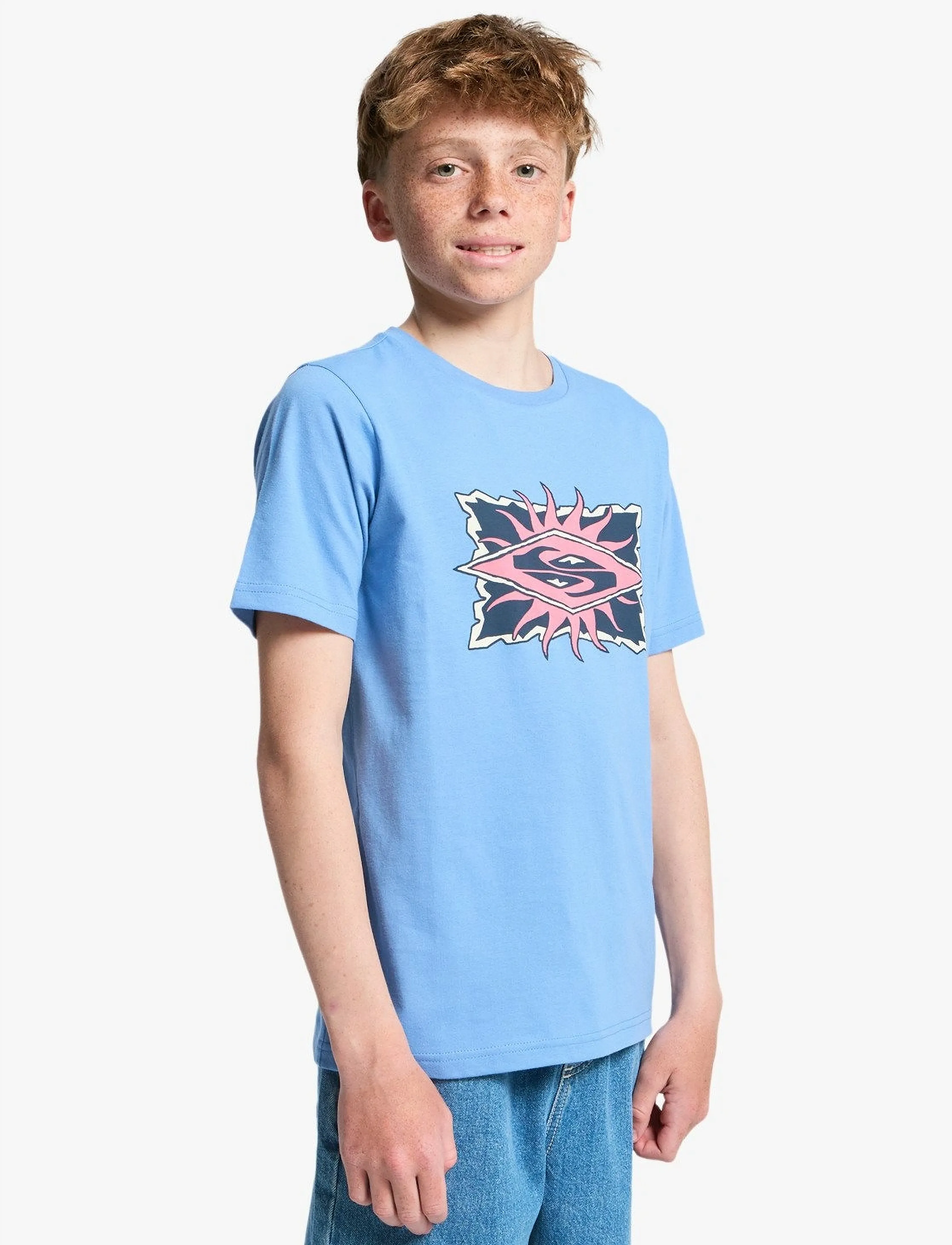 Quiksilver - STARFISH STAMP SS - t-shirts - riviera - 5