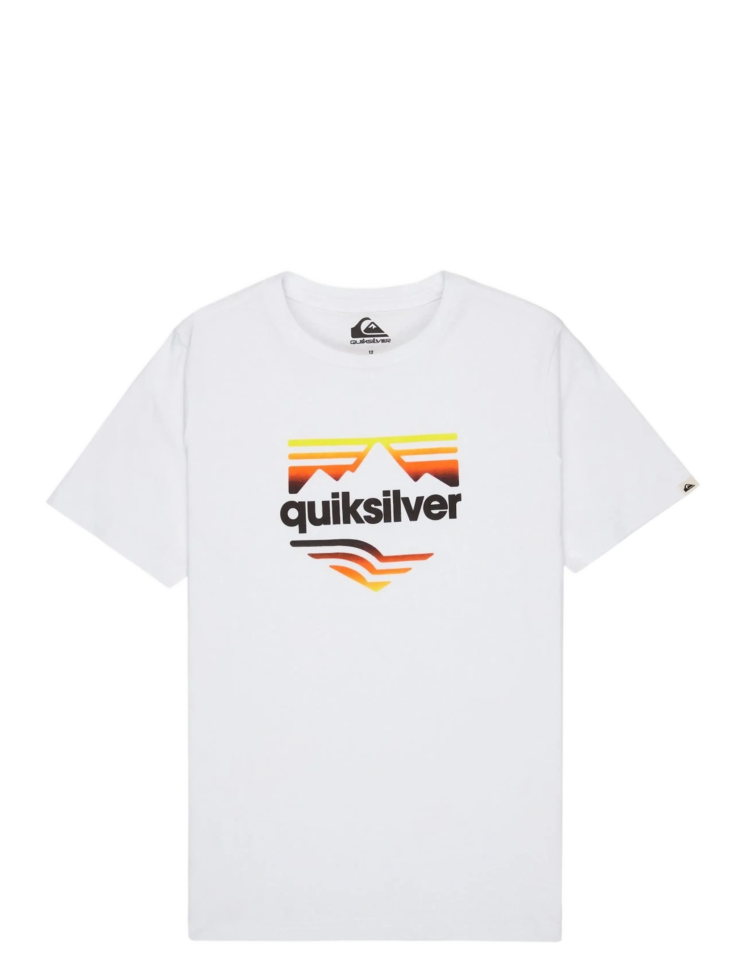 Quiksilver HORIZON FADE SS - Quiksilver - WHITE / white