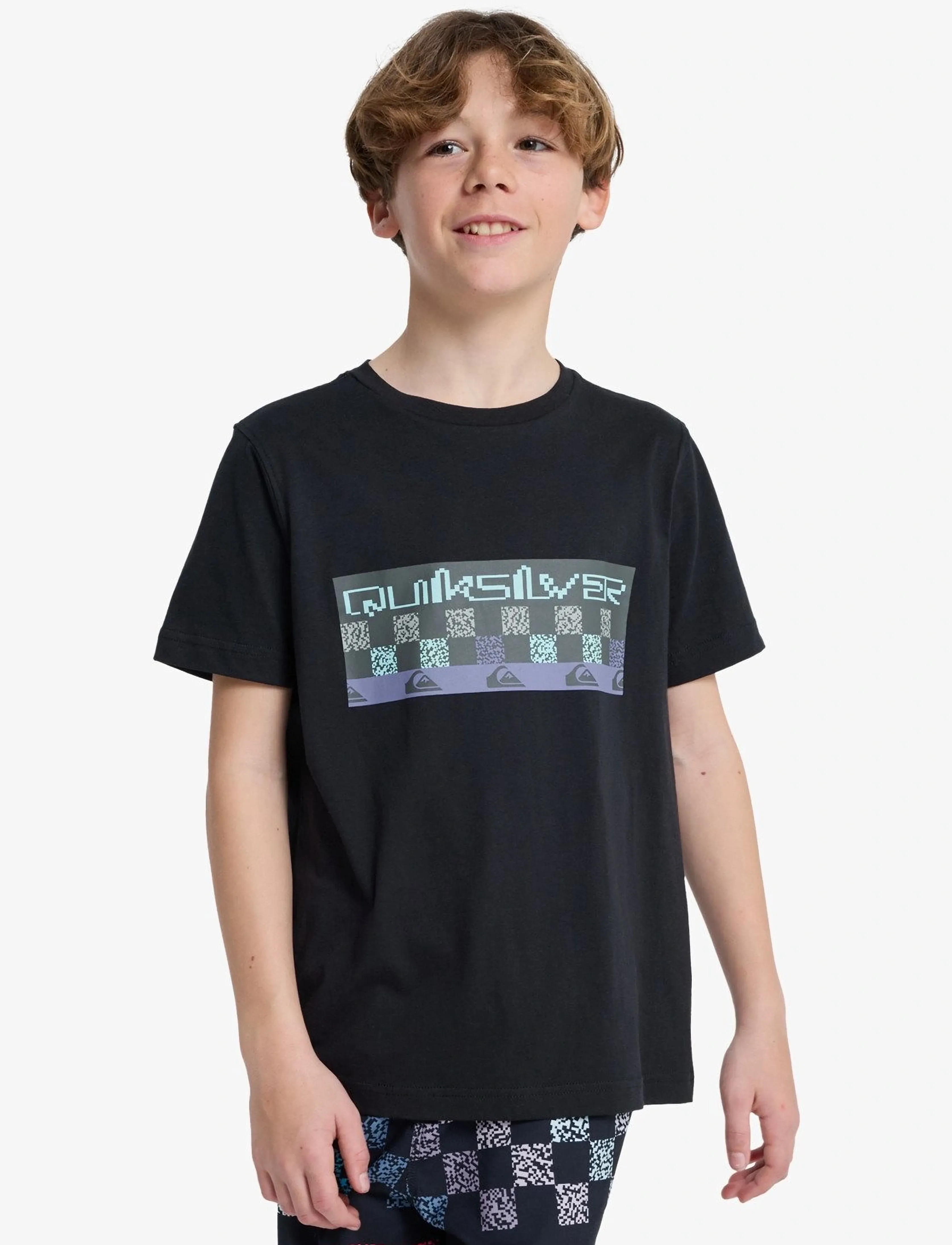 Quiksilver Next Gen Ss, 176, Black, Sport Overdele > Sport T-shirts, Herre