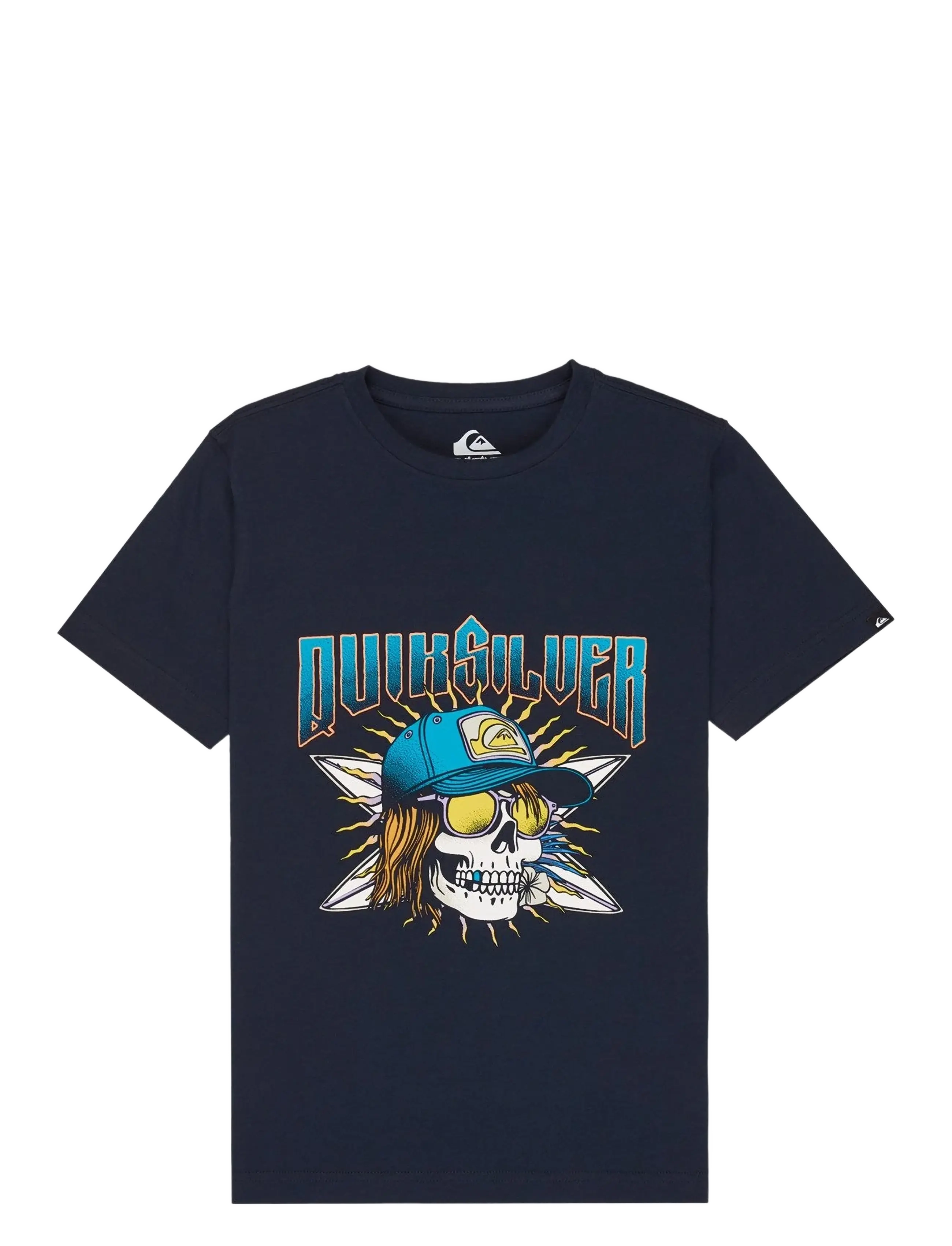 Quiksilver SOUND ON SS - Barn 98-134 - DARK NAVY / navy