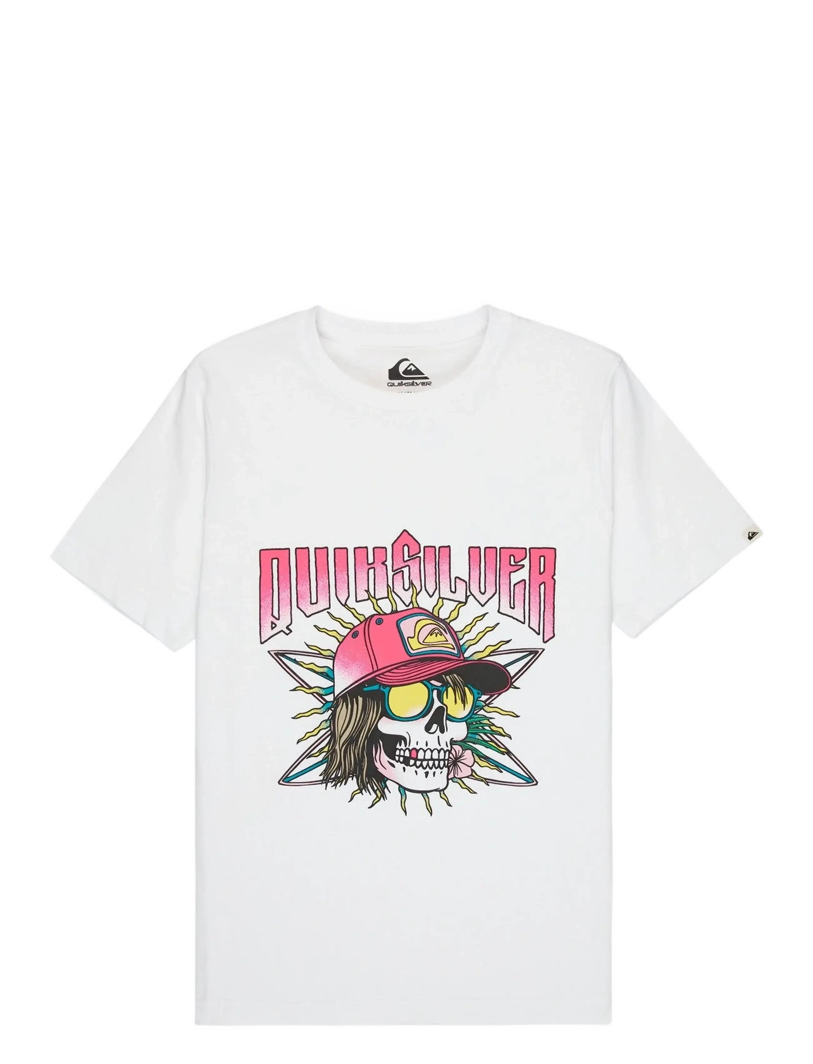 Quiksilver SOUND ON SS - Kläder - WHITE / white