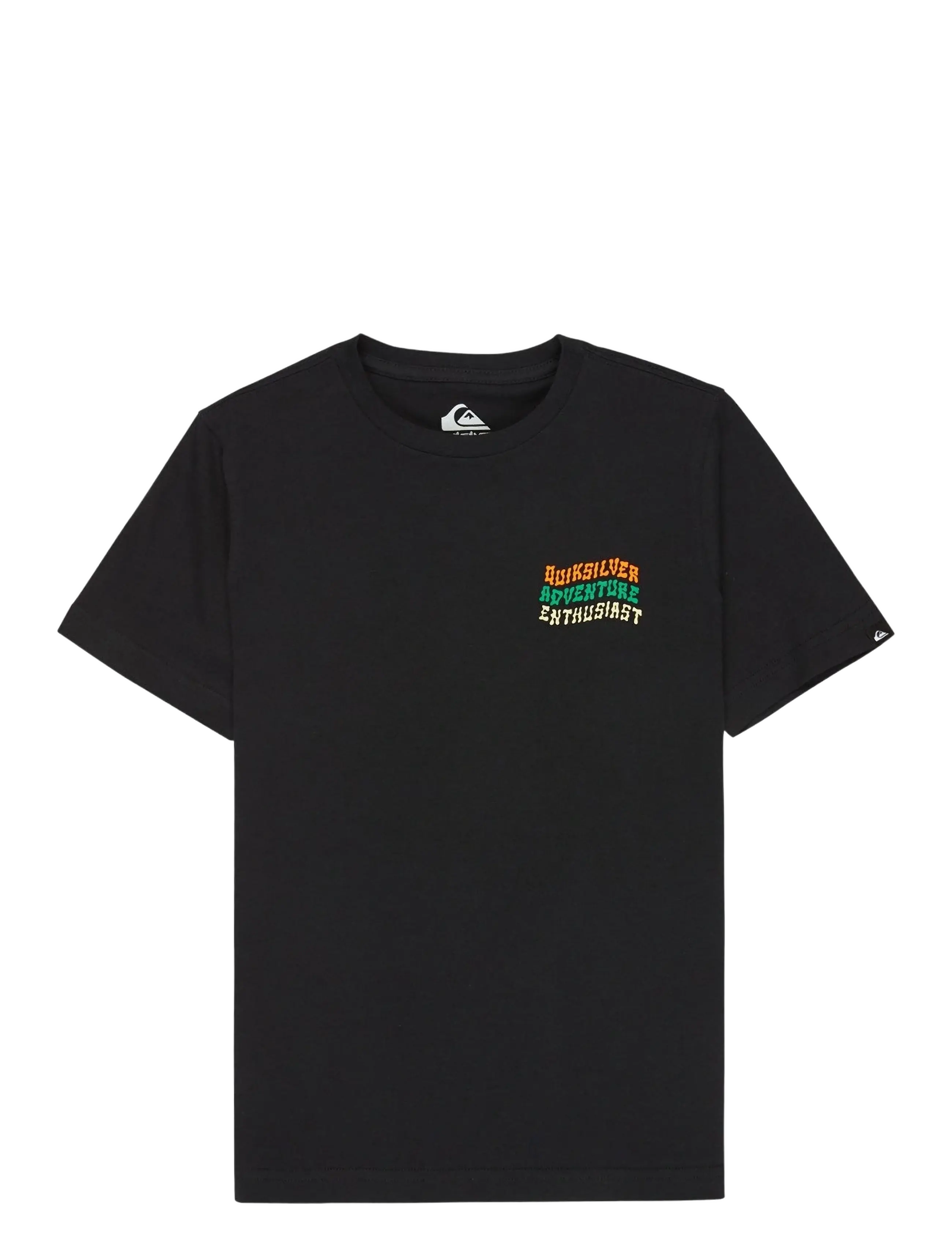 Quiksilver COSMIC CHARACTER SS - Quiksilver - BLACK / black