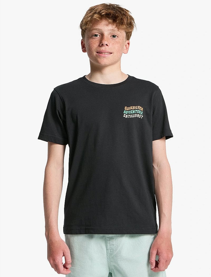Quiksilver - COSMIC CHARACTER SS - kurzärmelige - black - 0