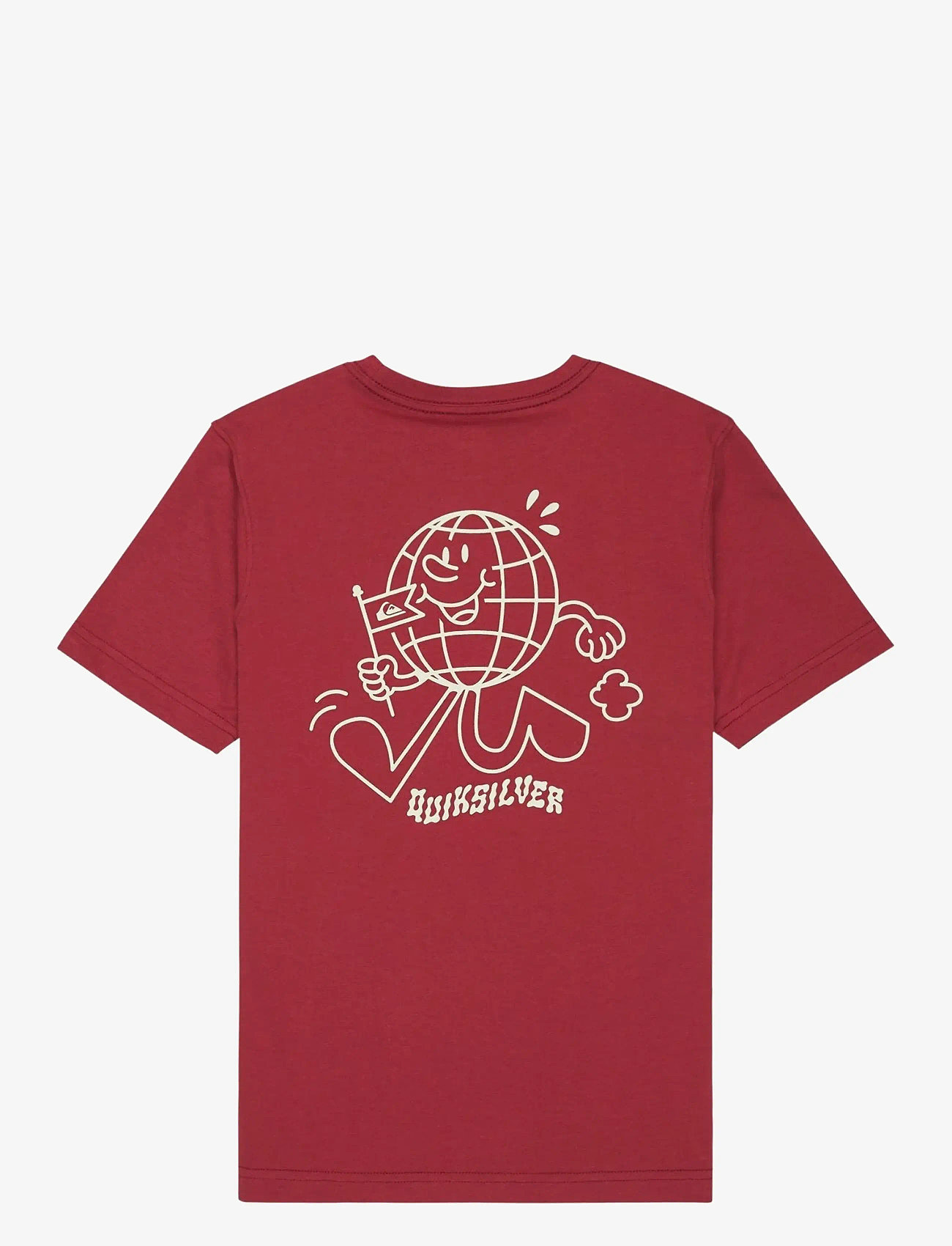 Quiksilver - COSMIC CHARACTER SS - kortærmede t-shirts - burnt russet - 1