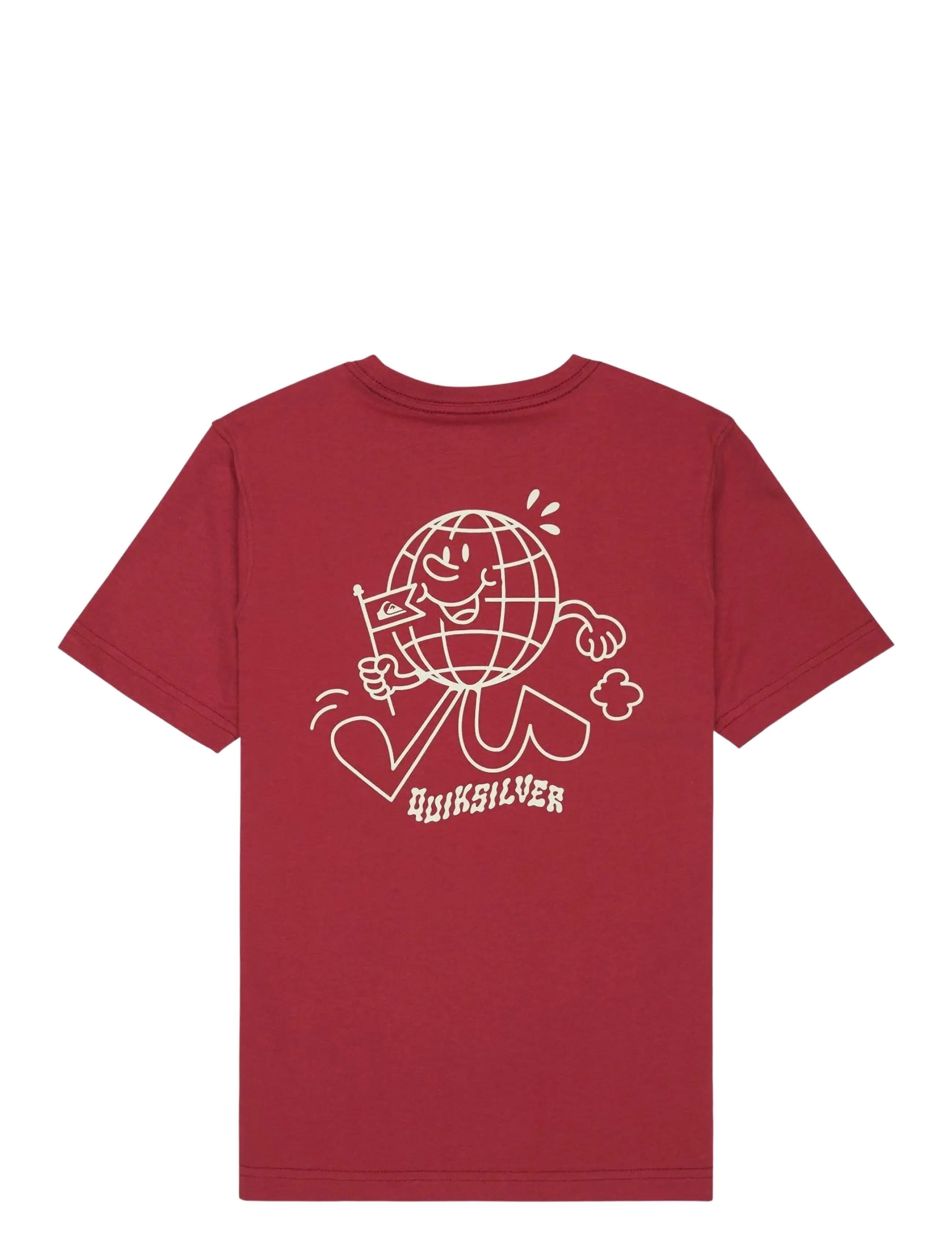 Quiksilver - COSMIC CHARACTER SS - kortærmede t-shirts - burnt russet - 1
