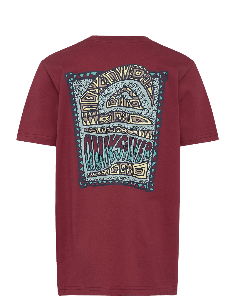 Quiksilver - HERITAGE SS - marškinėliai trumpomis rankovėmis - burnt russet - 2