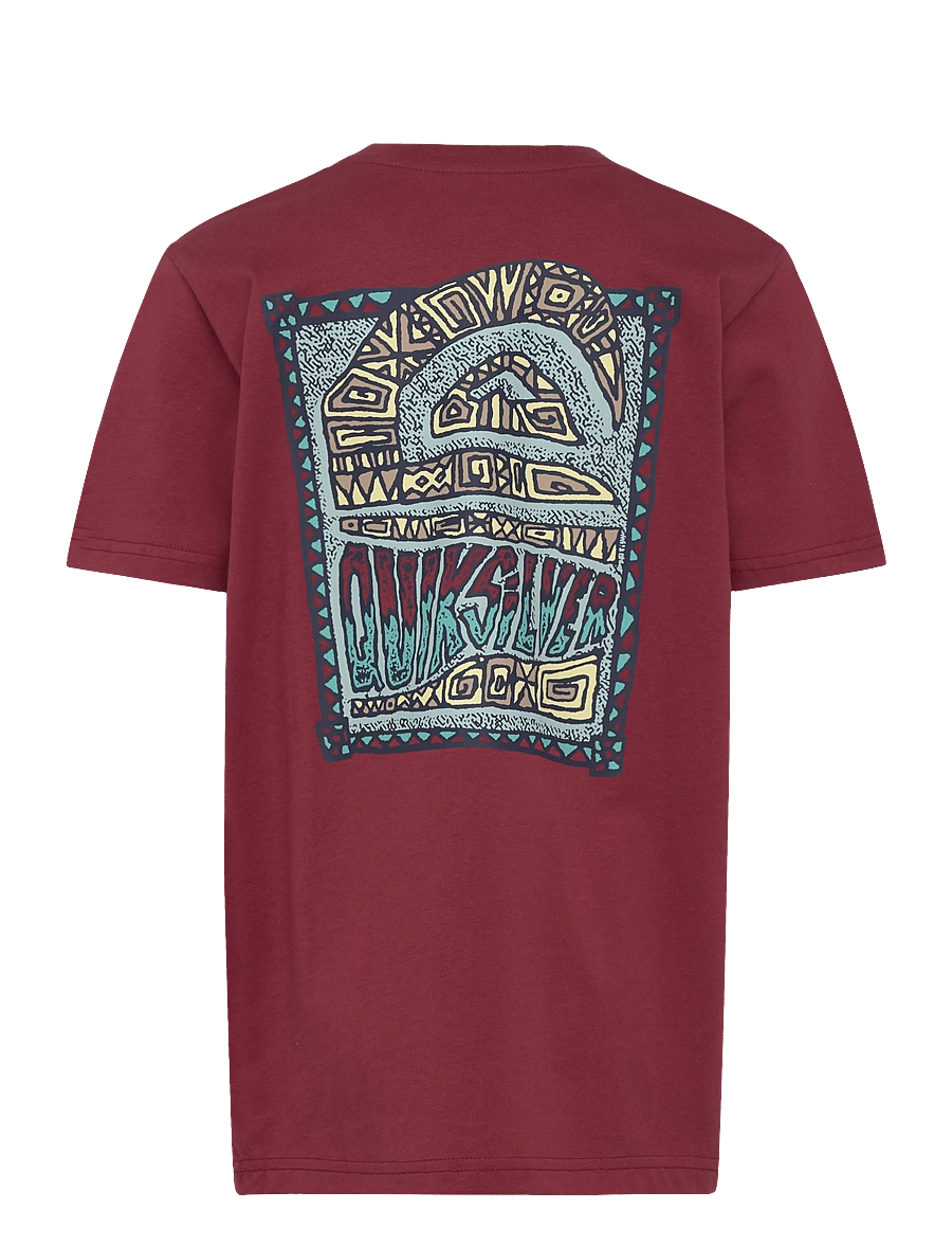 Quiksilver - HERITAGE SS - t-krekli ar īsām piedurknēm - burnt russet - 2