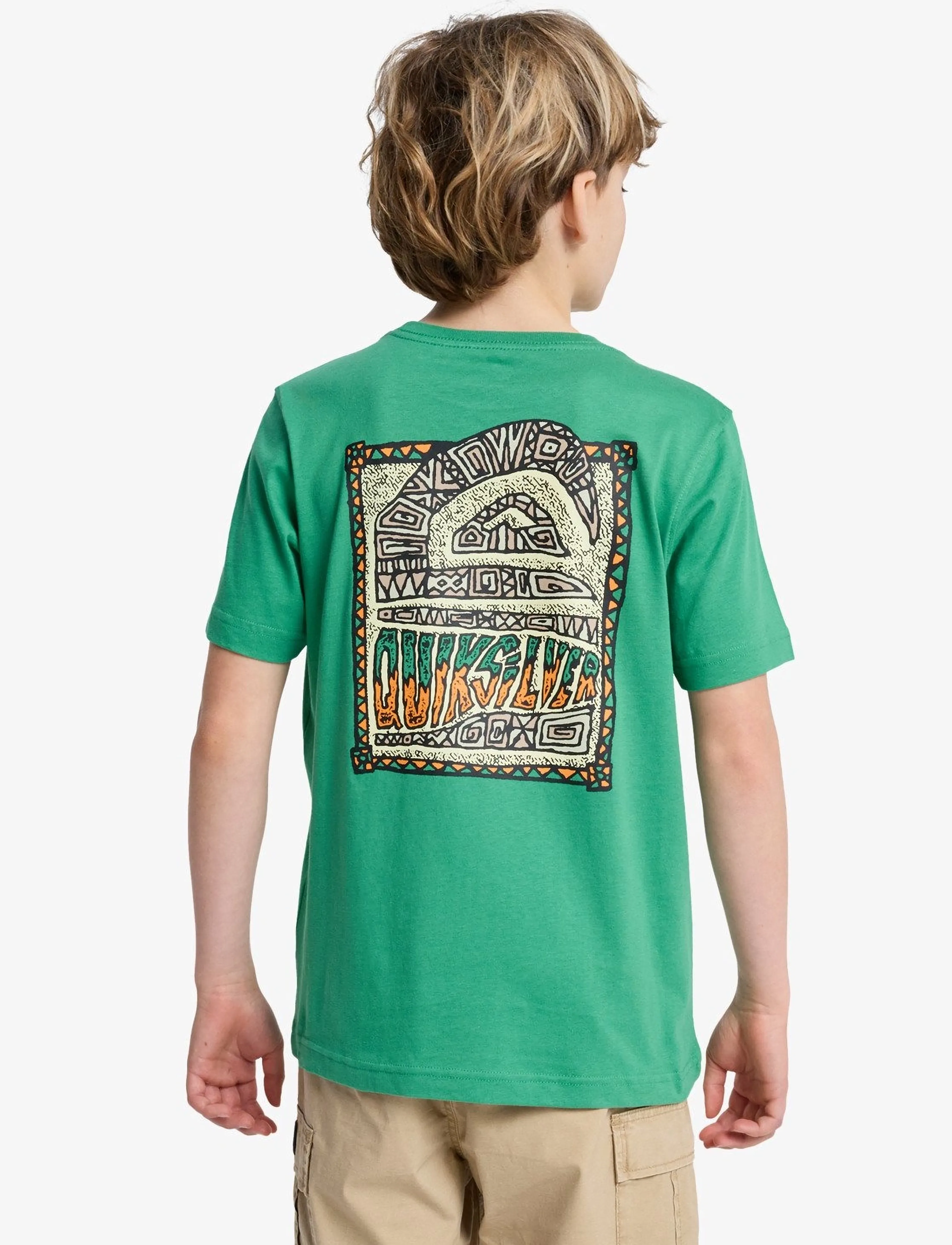 Quiksilver - HERITAGE SS - kortärmade t-shirts - leprechaun - 3