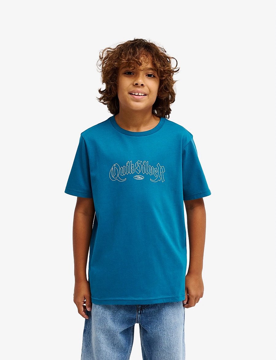 Quiksilver - DANG SS Y - blue coral - 0