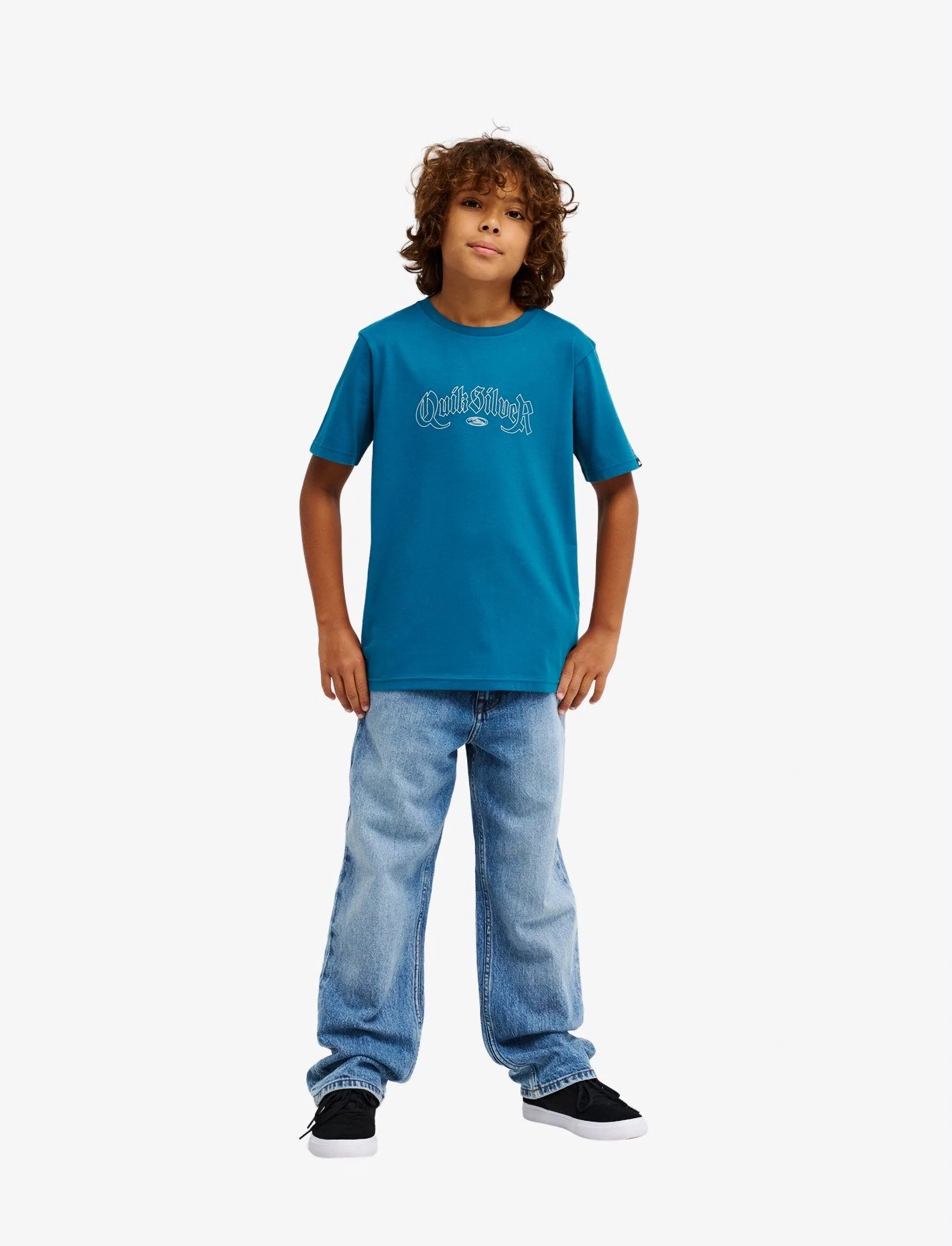 Quiksilver - DANG SS Y - blue coral - 3