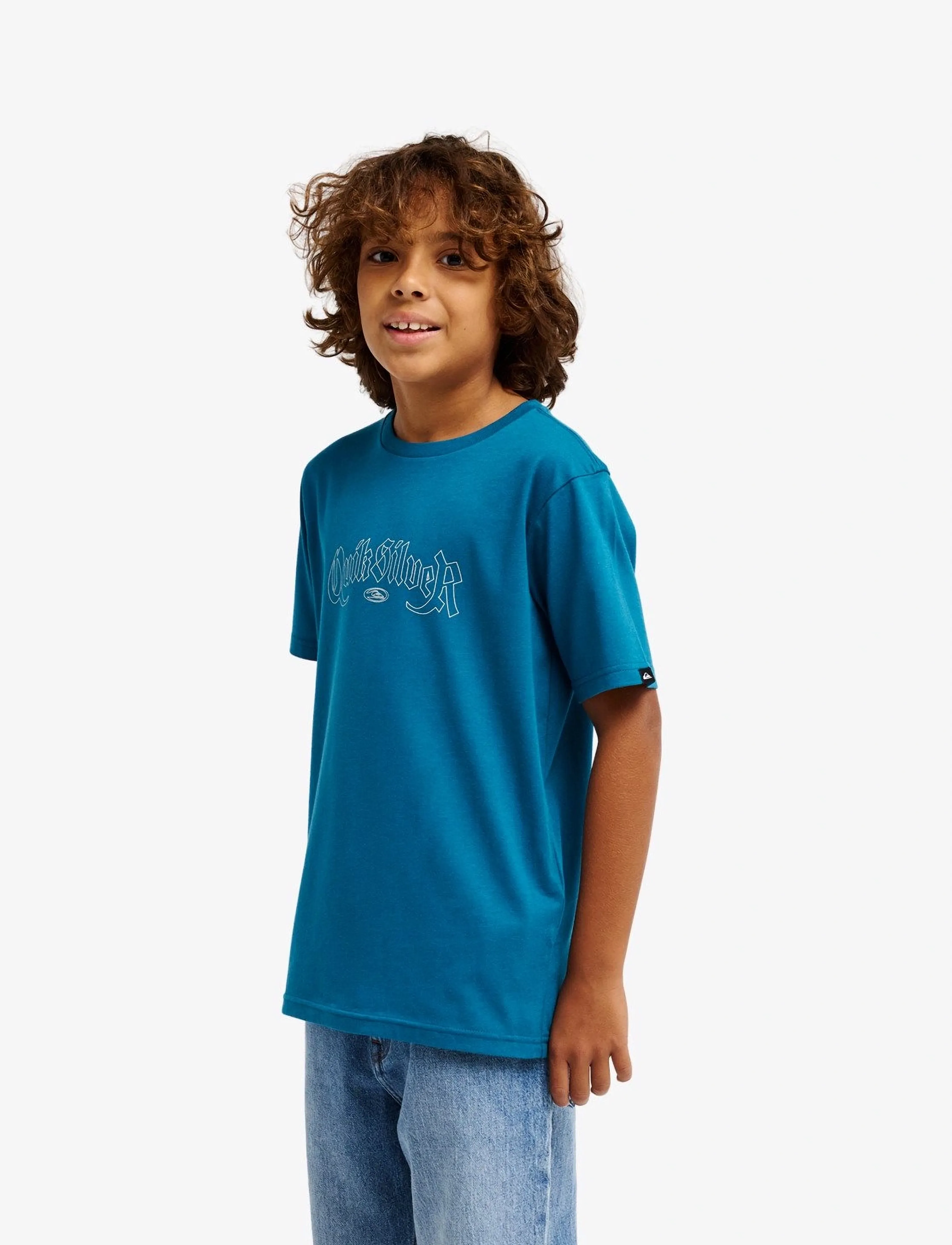 Quiksilver - DANG SS Y - blue coral - 4