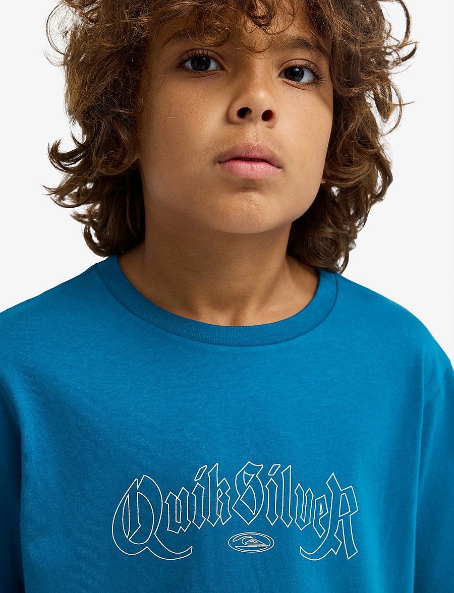 Quiksilver - DANG SS Y - blue coral - 5