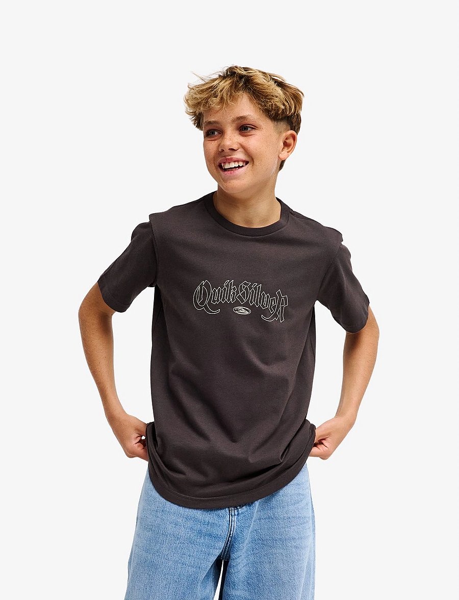 Quiksilver - DANG SS Y - kurzärmelige - tarmac - 0