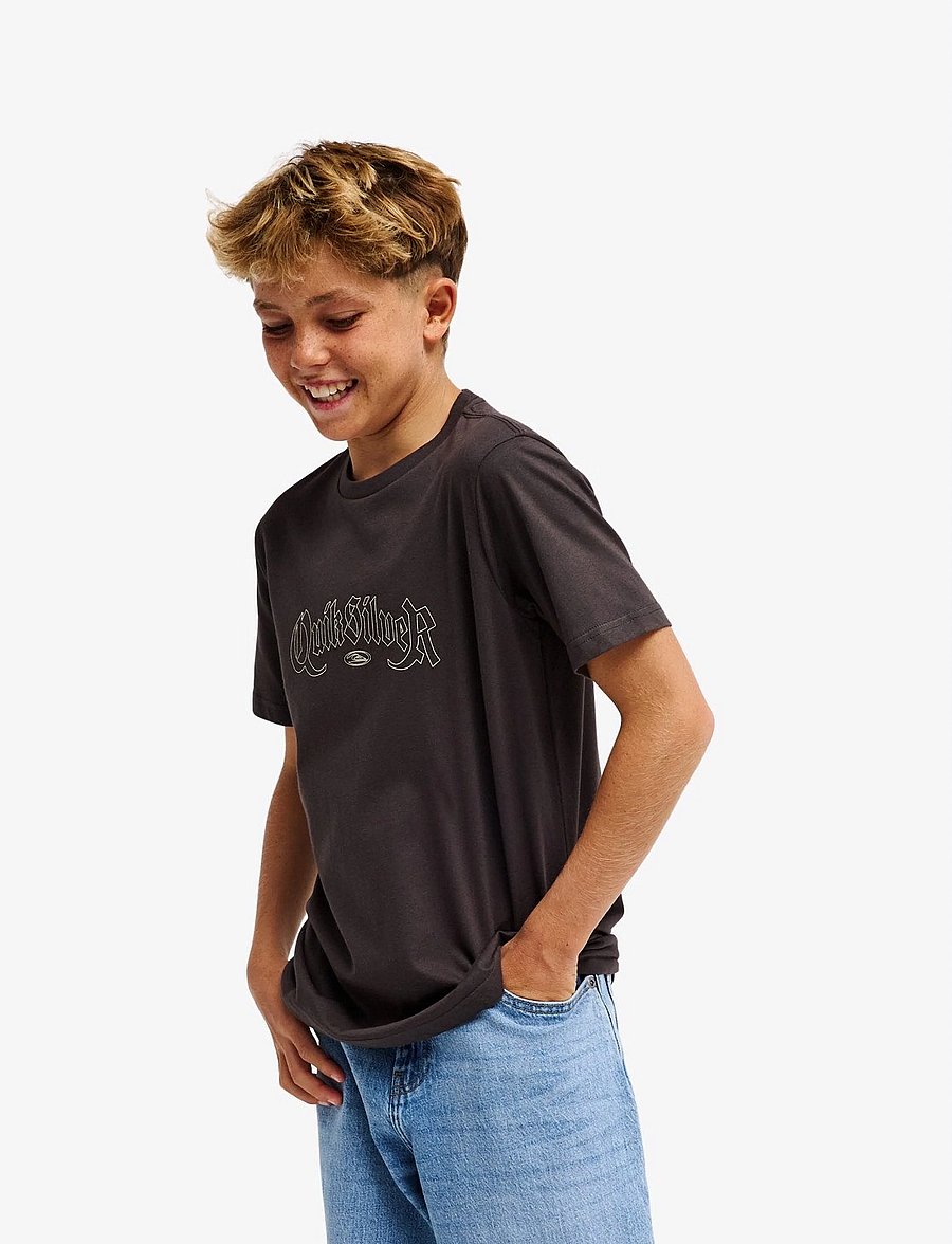 Quiksilver - DANG SS Y - kurzärmelige - tarmac - 4