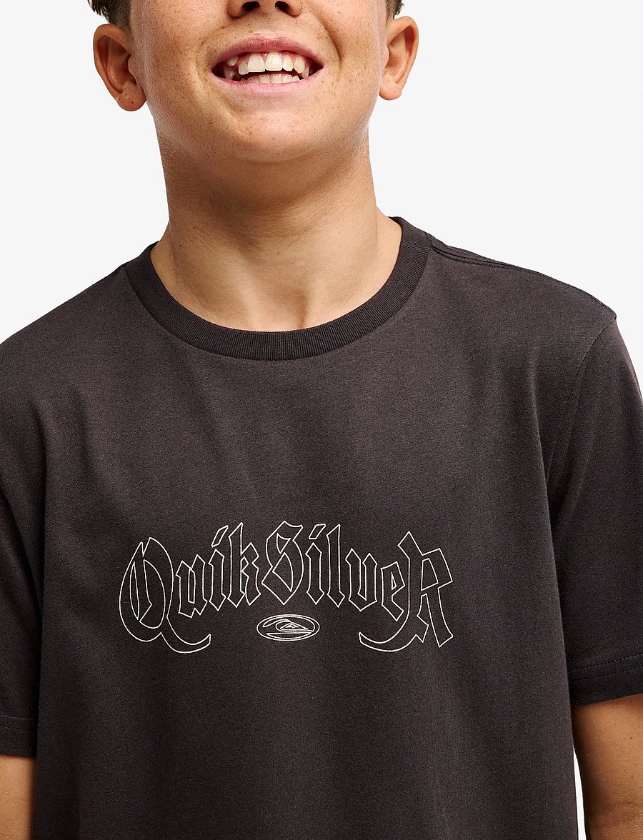 Quiksilver - DANG SS Y - kurzärmelige - tarmac - 5