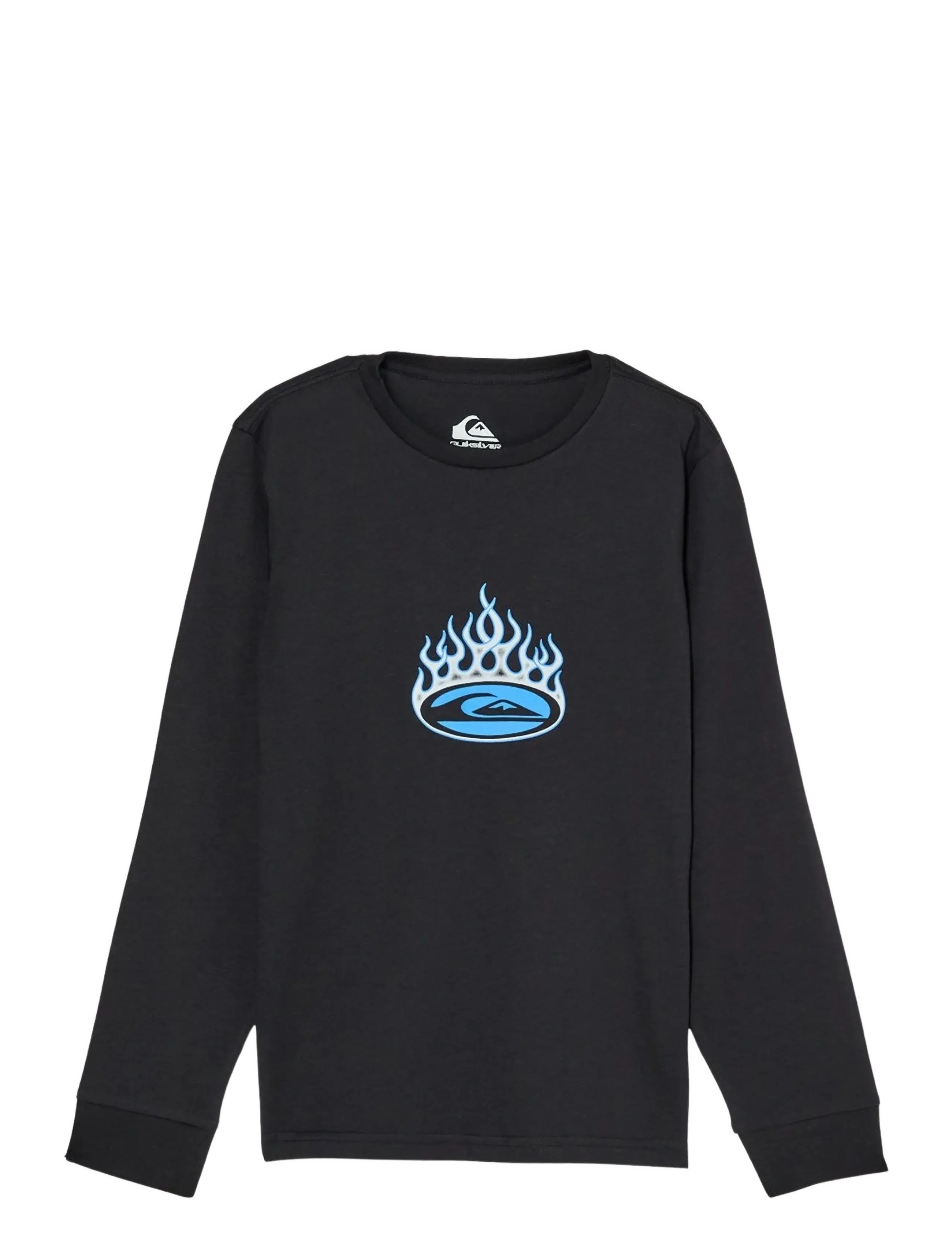 Quiksilver FLAMING LS Y - Oberteile - BLACK / black